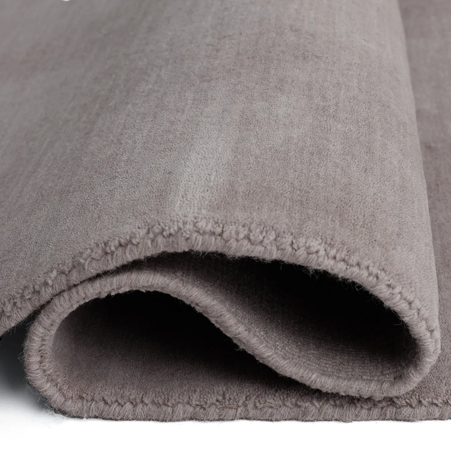 Alfombra de Lana - Rozel Handloom Wool Premium (taupe claro)