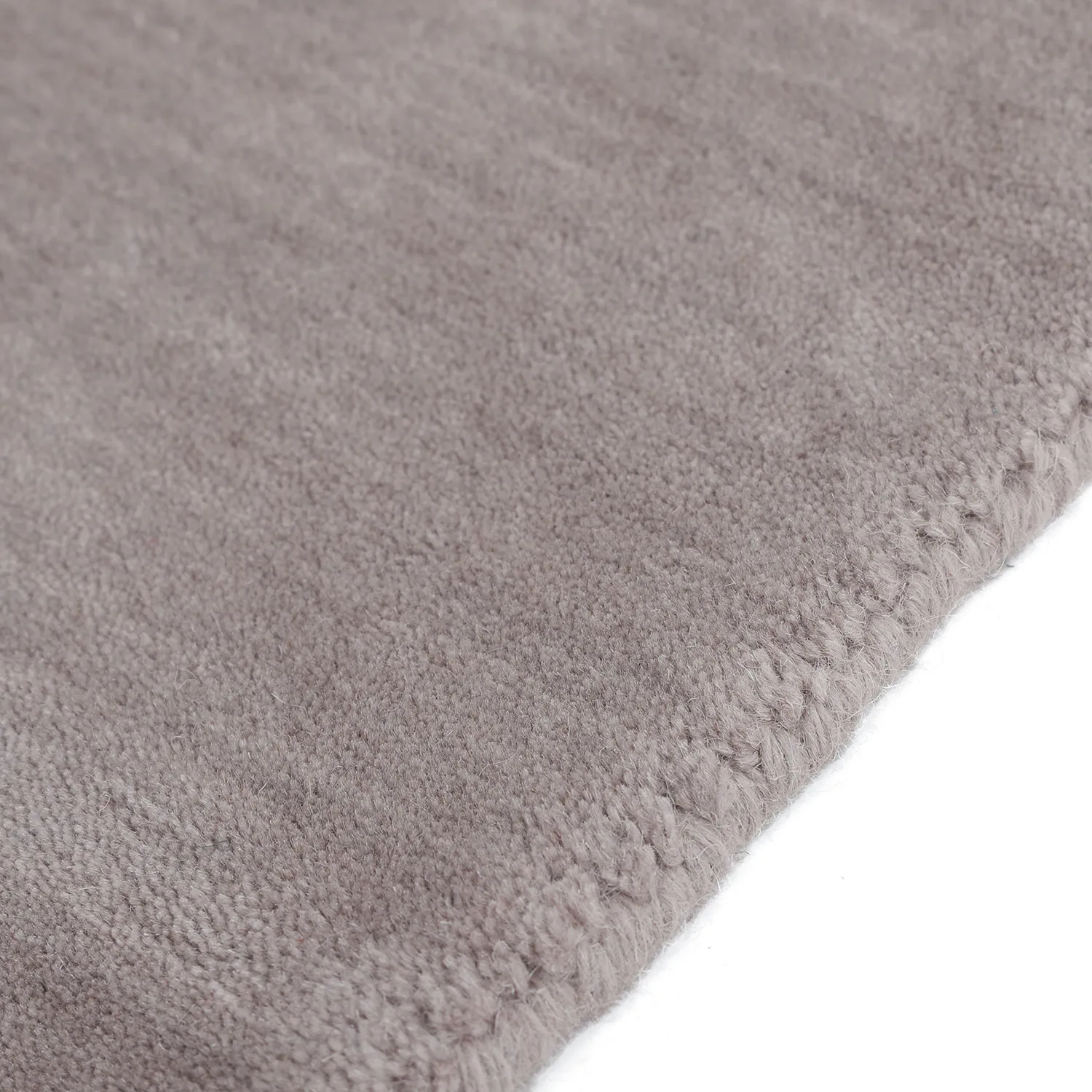 Alfombra de Lana - Rozel Handloom Wool Premium (taupe claro)