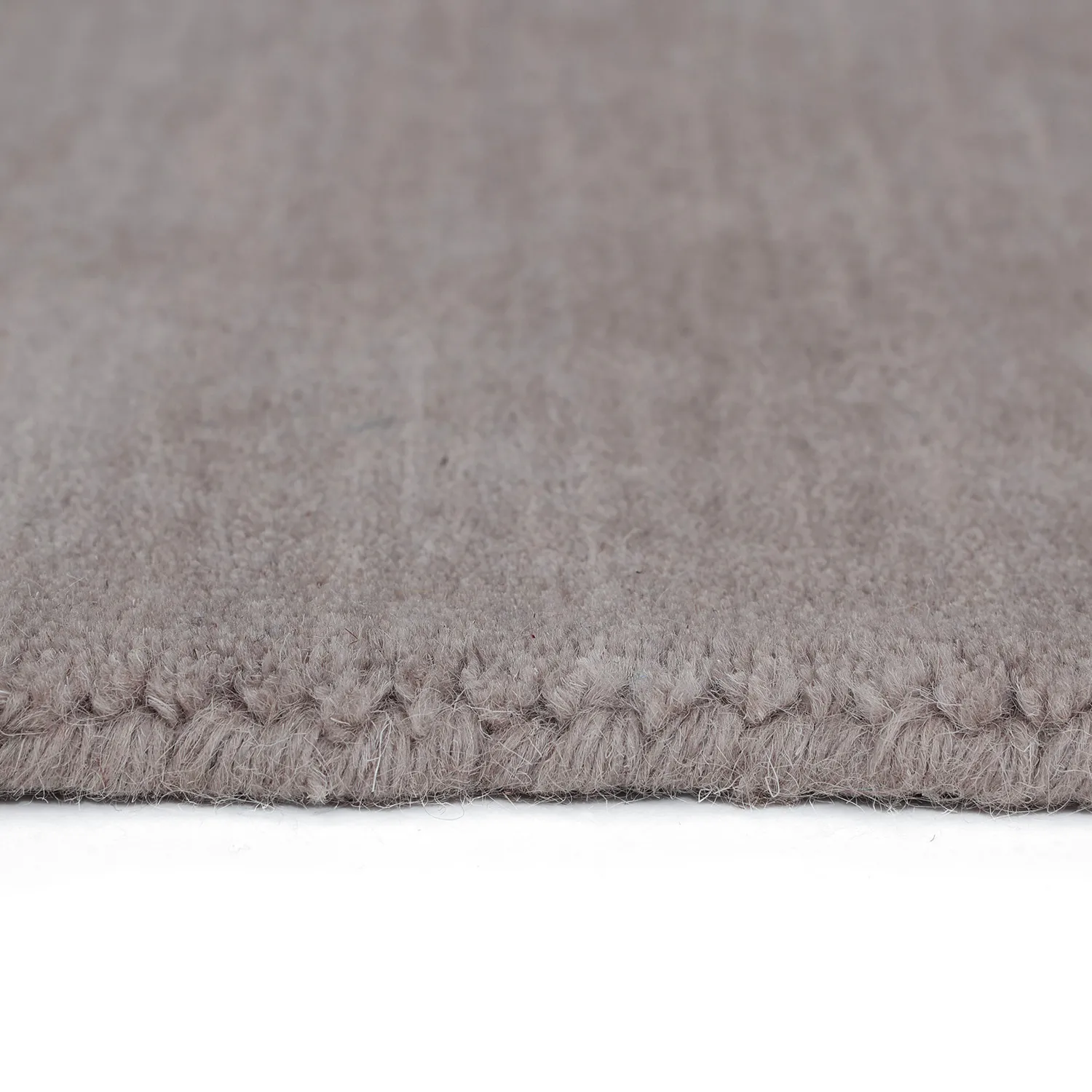 Alfombra de Lana - Rozel Handloom Wool Premium (taupe claro)