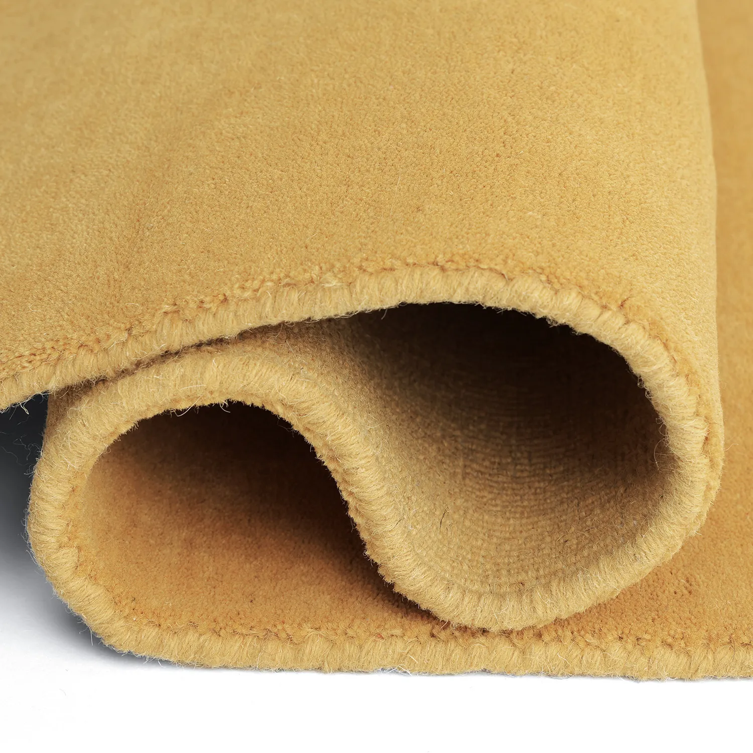 Alfombra de Lana - Rozel Handloom Wool Premium (ocre)