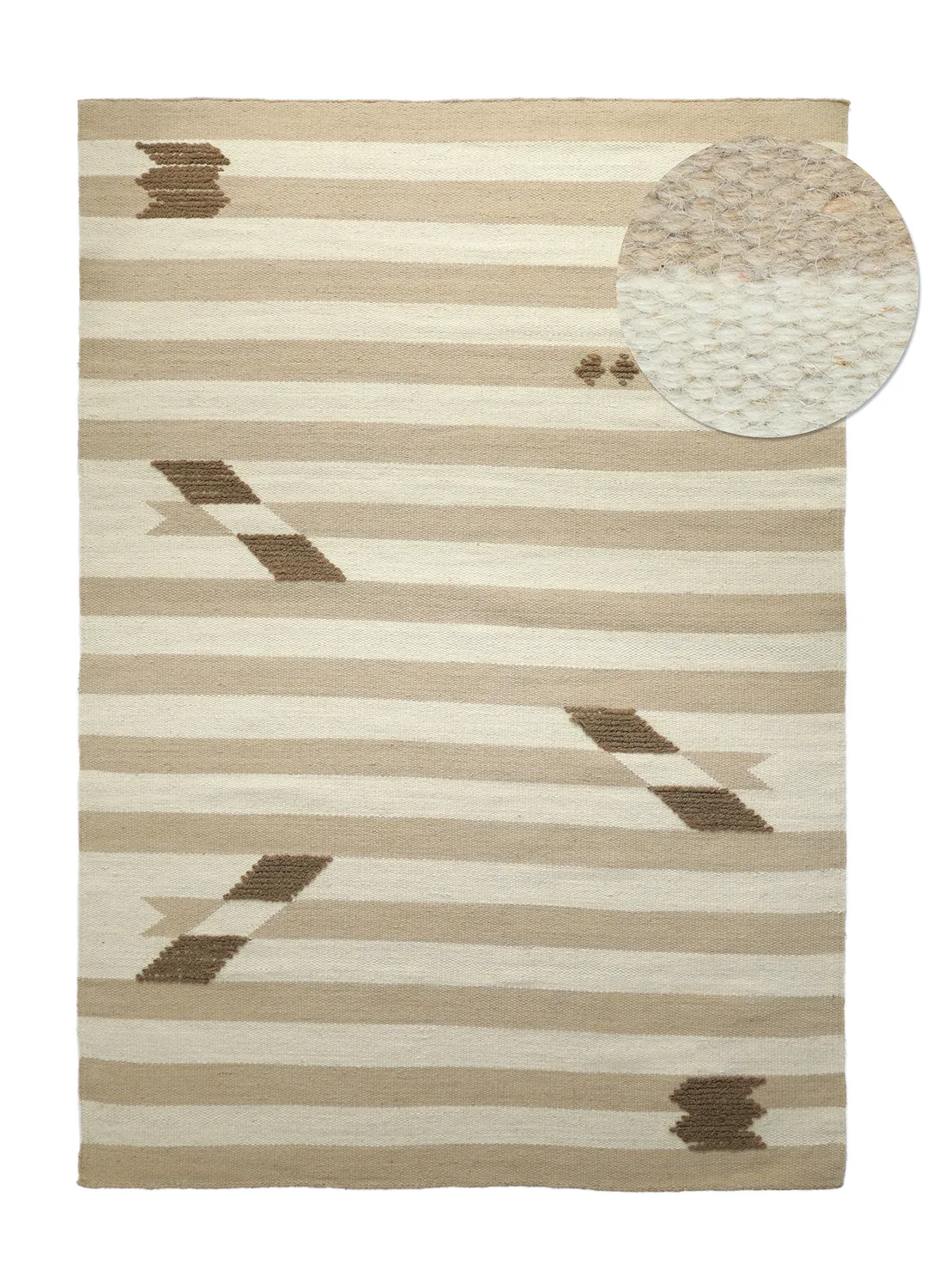 Alfombra de Lana - Serpa (crema)