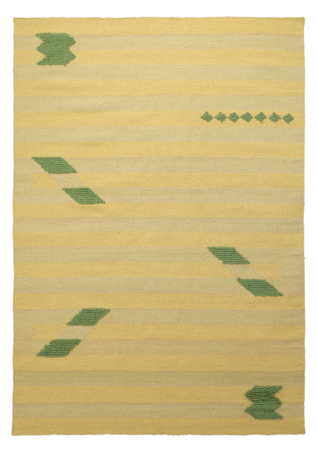 Alfombra de Lana - Serpa (amarillo claro)
