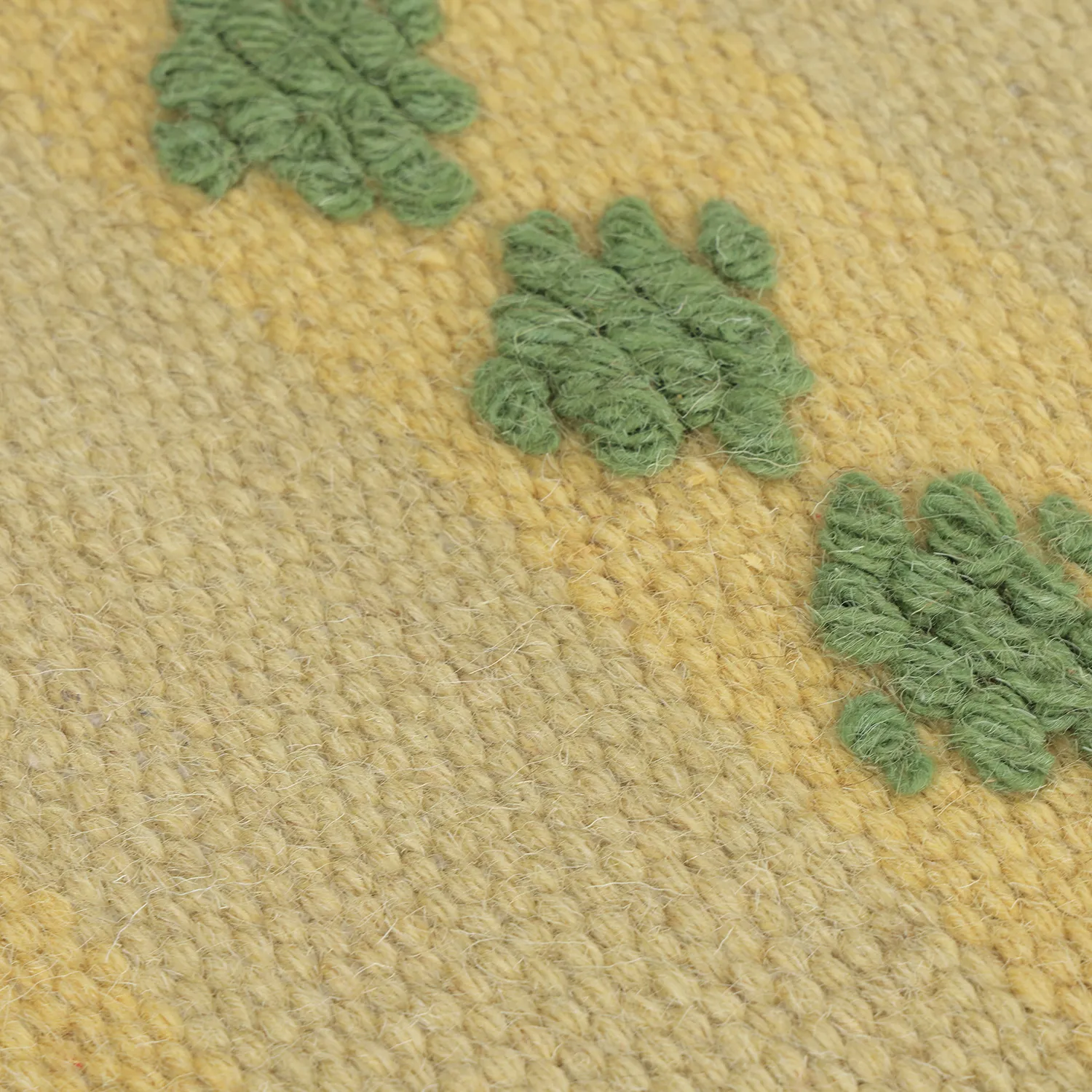 Alfombra de Lana - Serpa (amarillo claro)