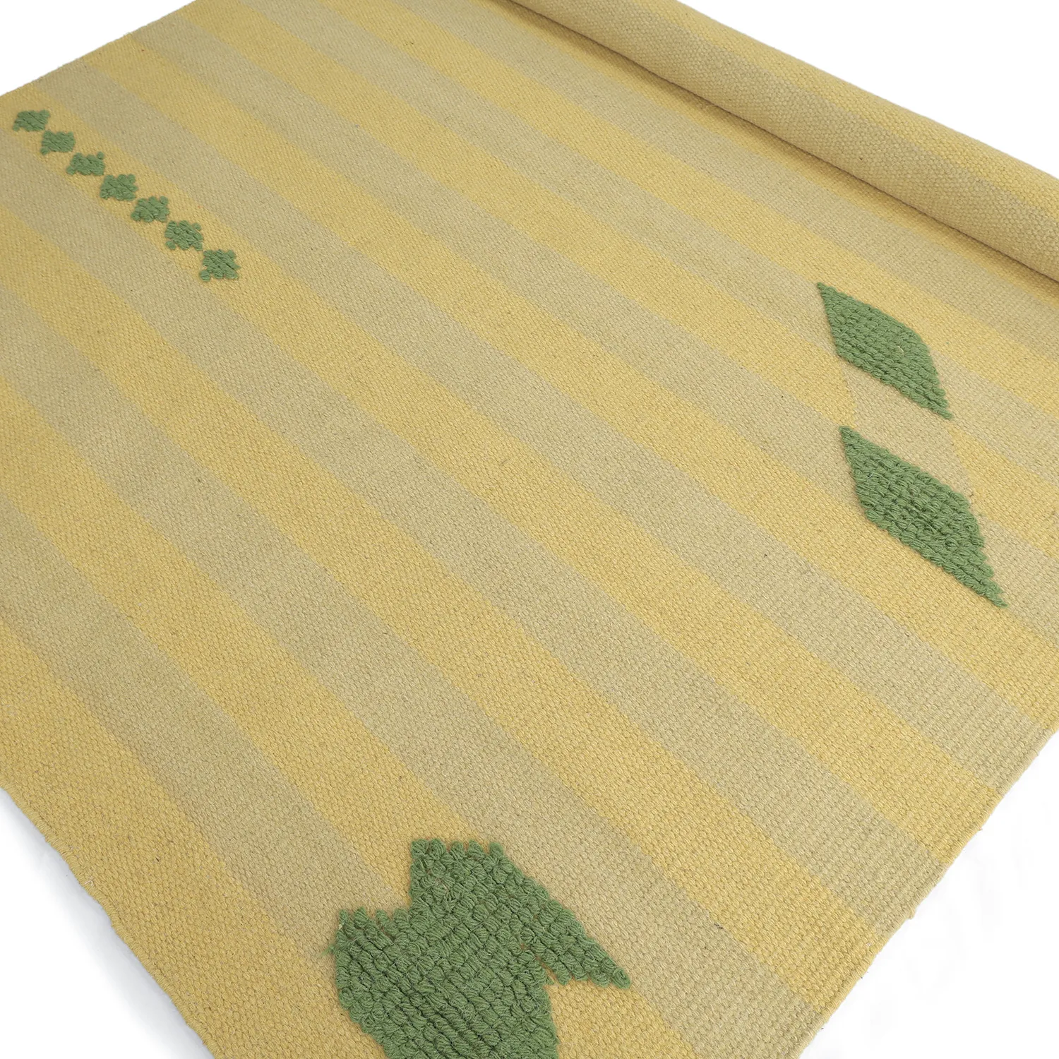 Alfombra de Lana - Serpa (amarillo claro)