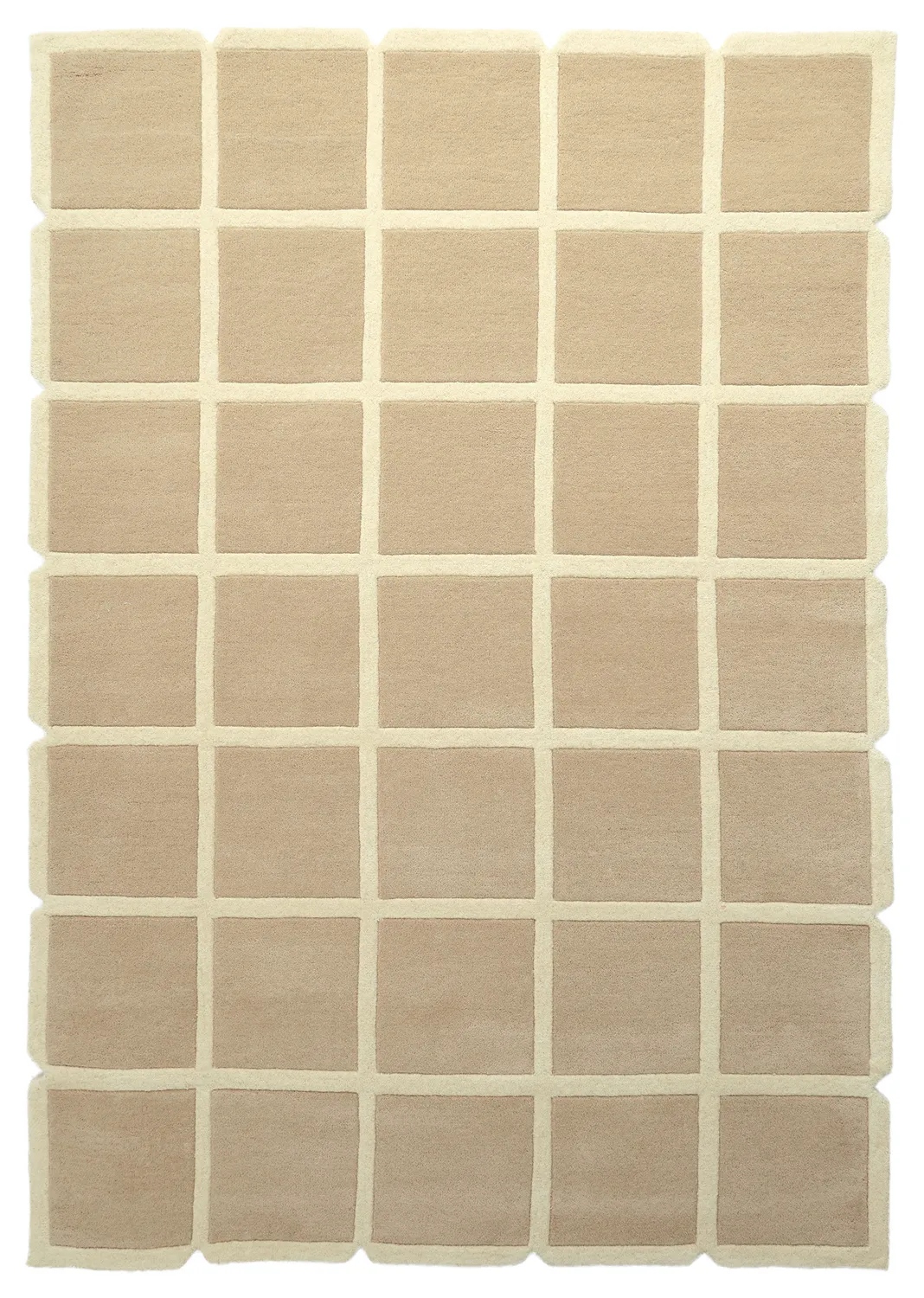 Alfombra de Lana - Syl Hand Tufted Wool Premium (beige/crema)