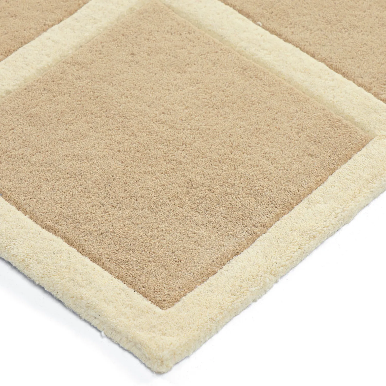 Alfombra de Lana - Syl Hand Tufted Wool Premium (beige/crema)