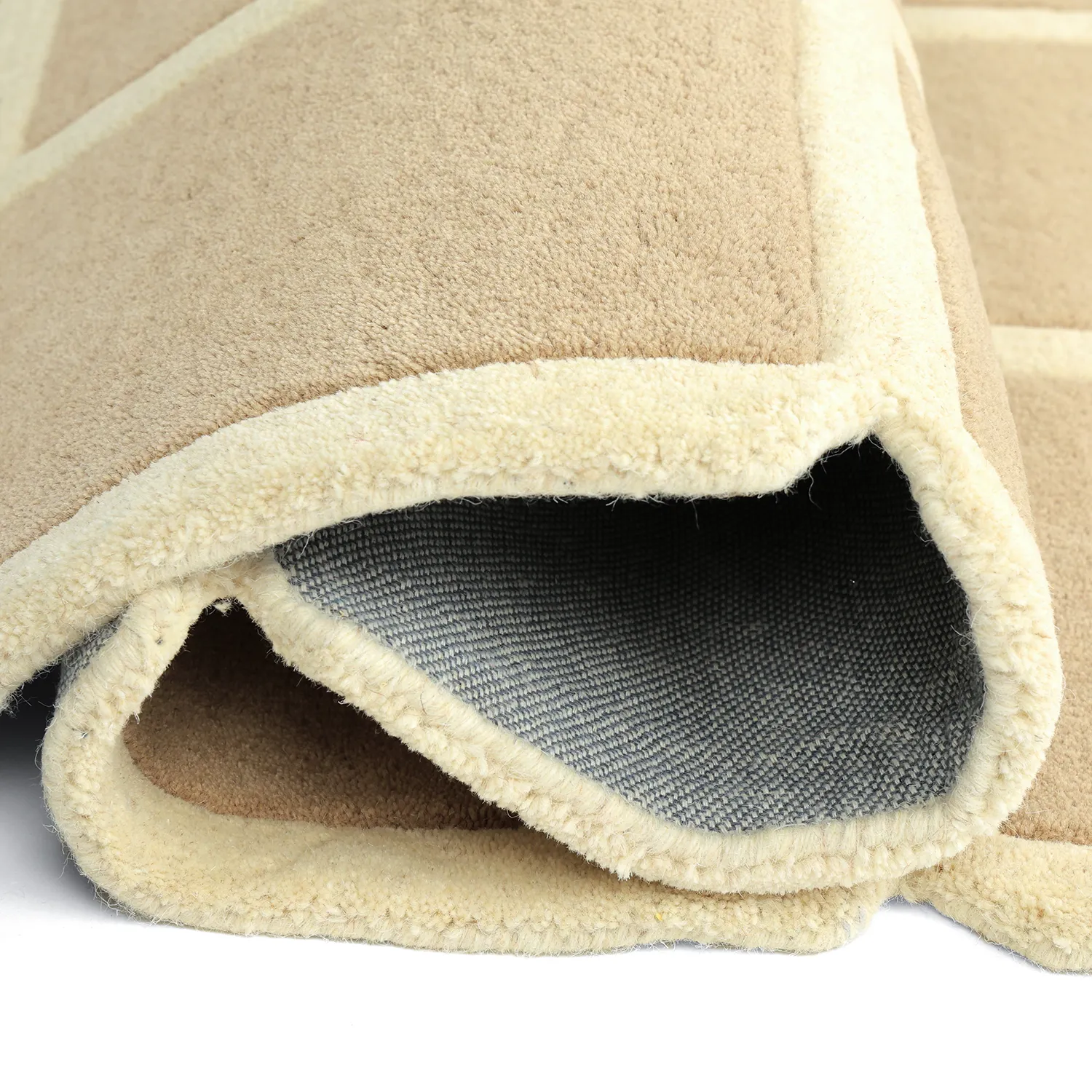 Alfombra de Lana - Syl Hand Tufted Wool Premium (beige/crema)