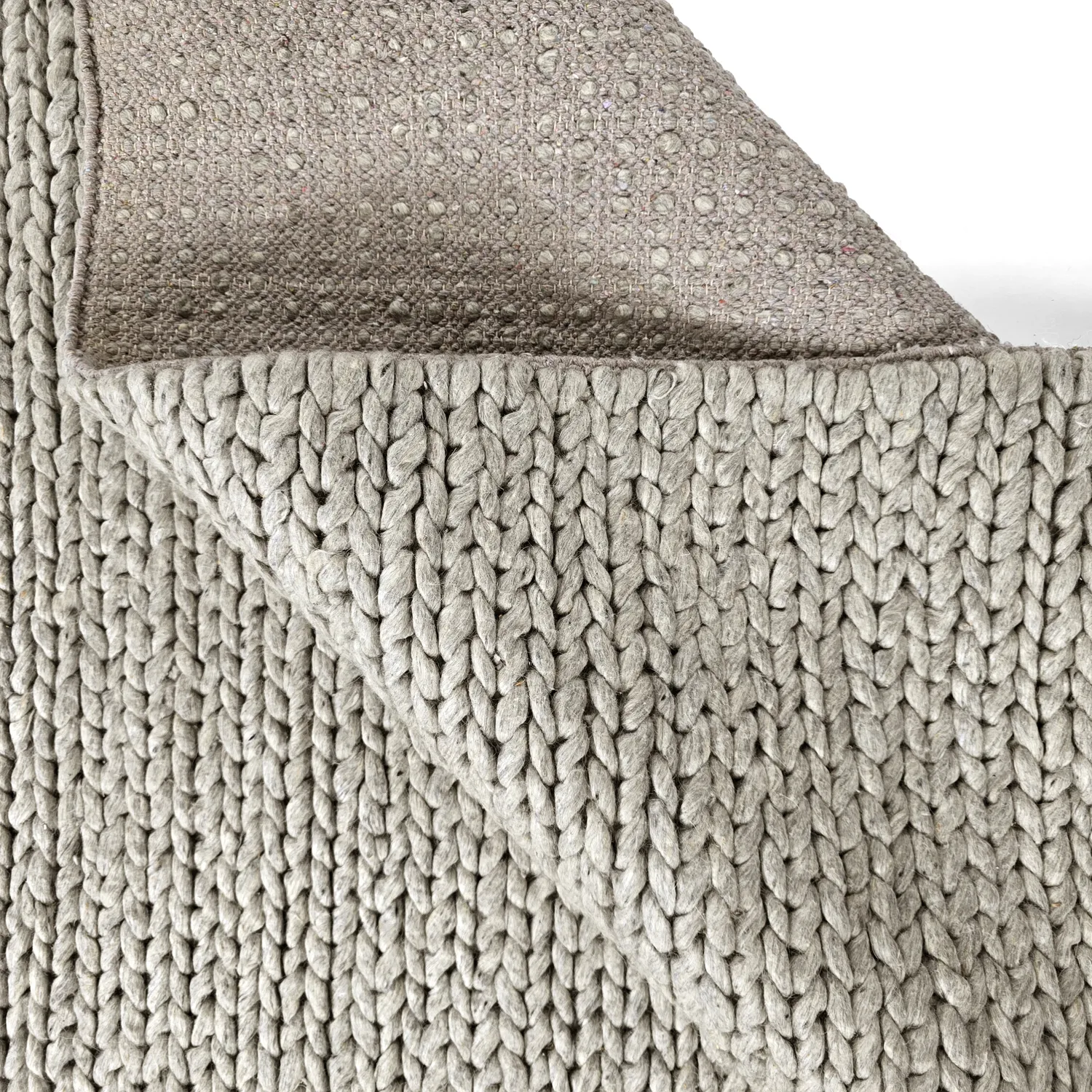 Alfombra de Lana - Talvia Braided Wool (gris)