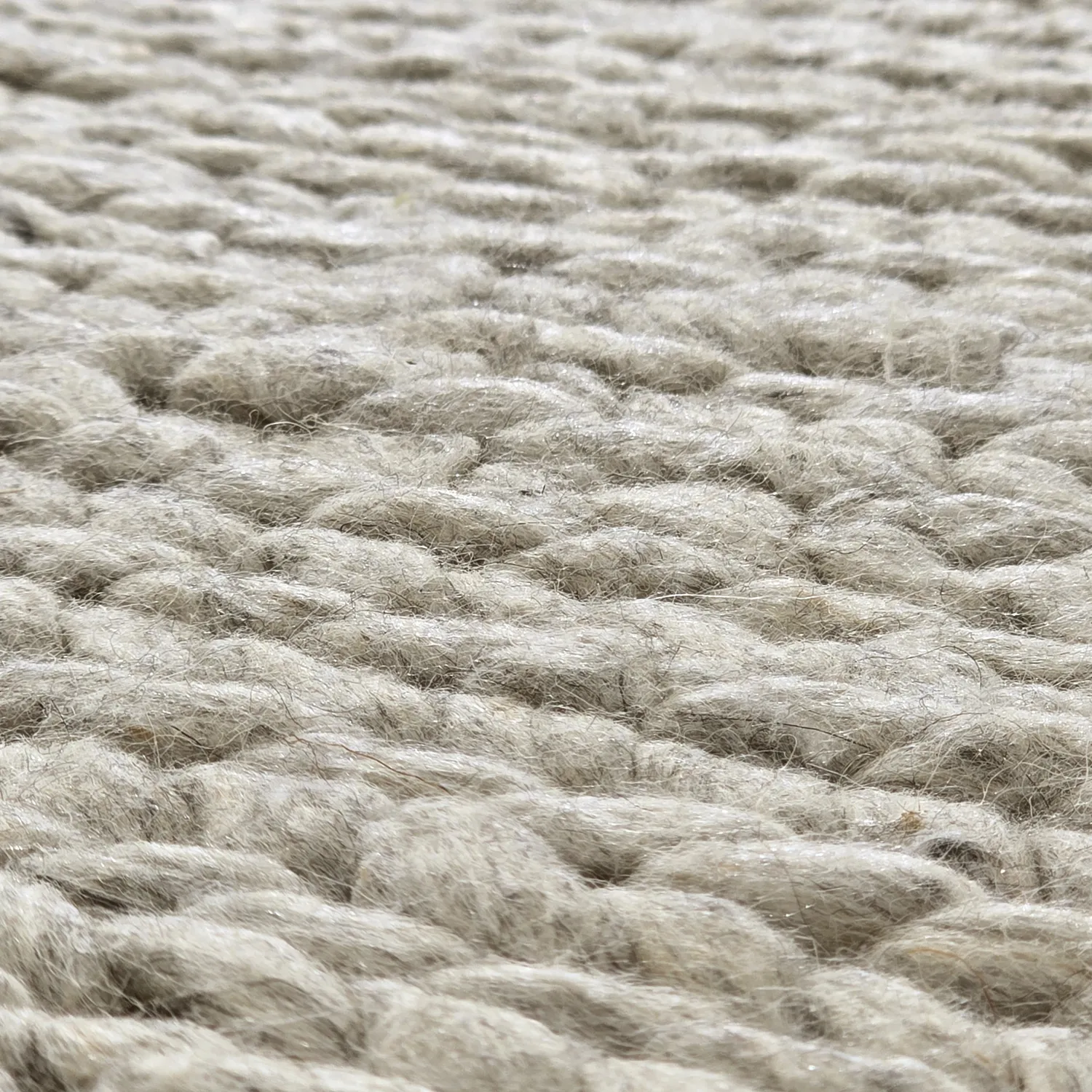 Alfombra de Lana - Talvia Braided Wool (gris)