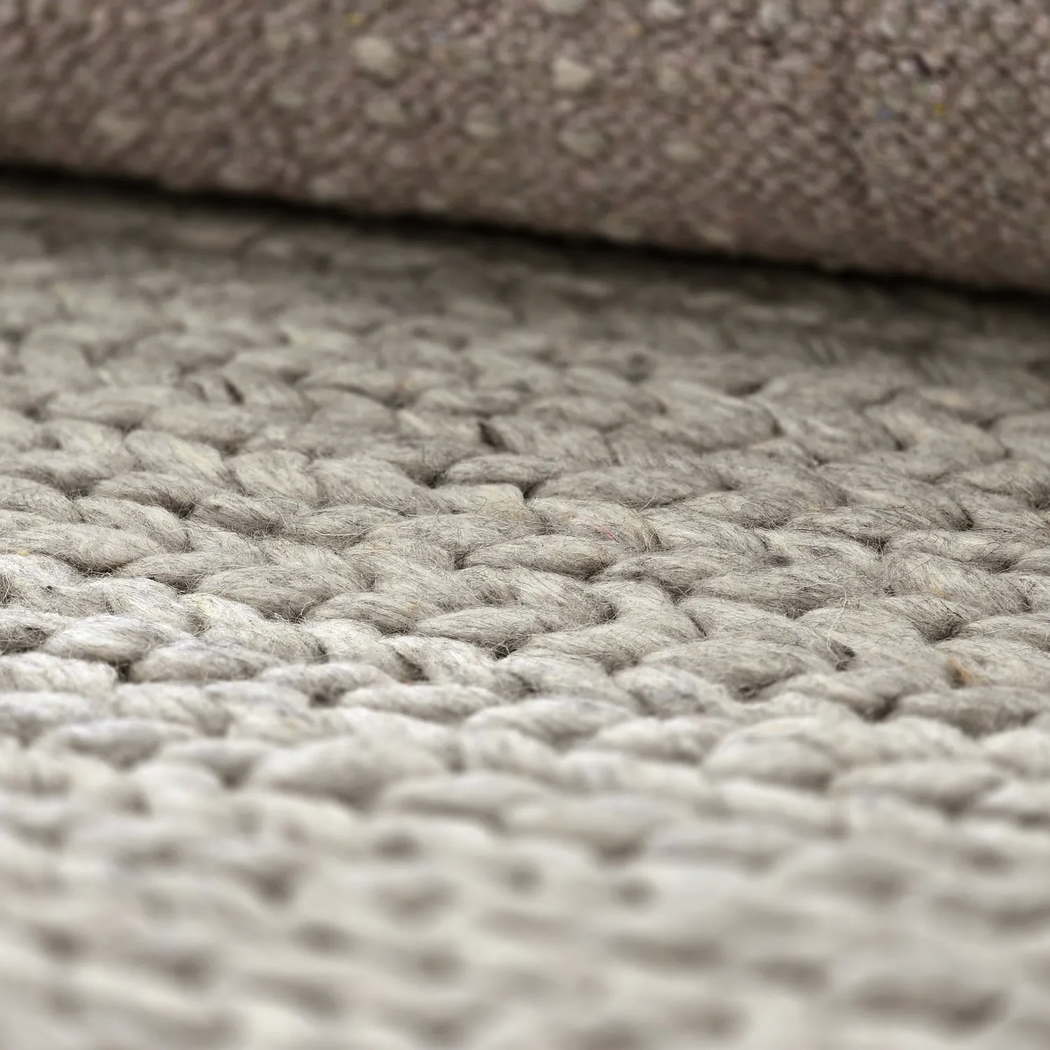 Alfombra de Lana - Talvia Braided Wool (gris)