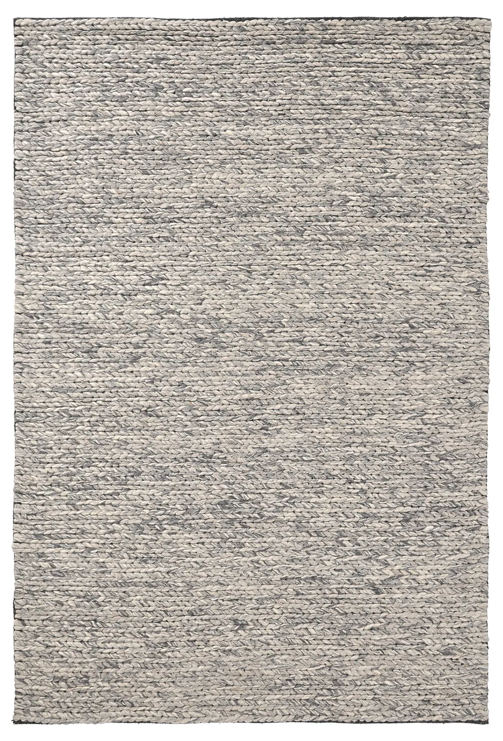 Alfombra de Lana - Talvia Braided Wool (gris oscuro)
