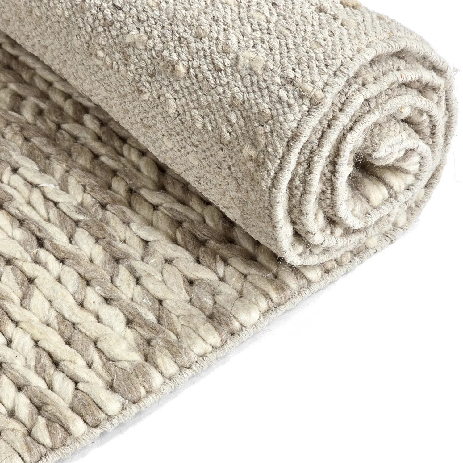 Alfombra de Lana - Talvia Braided Wool (naturaleza)