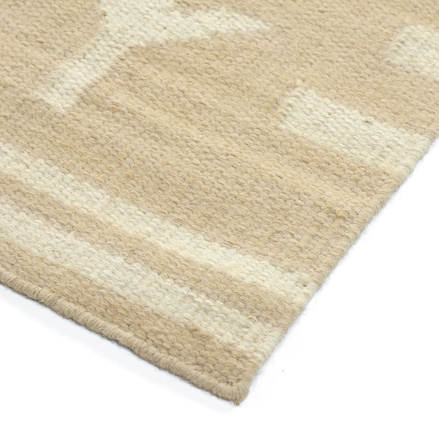 Alfombra de Lana - Tomar (beige/crema)