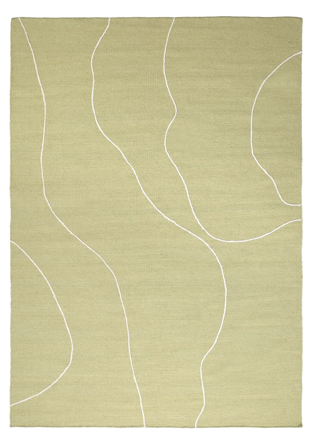 Alfombra de Lana - Viseu (verde)