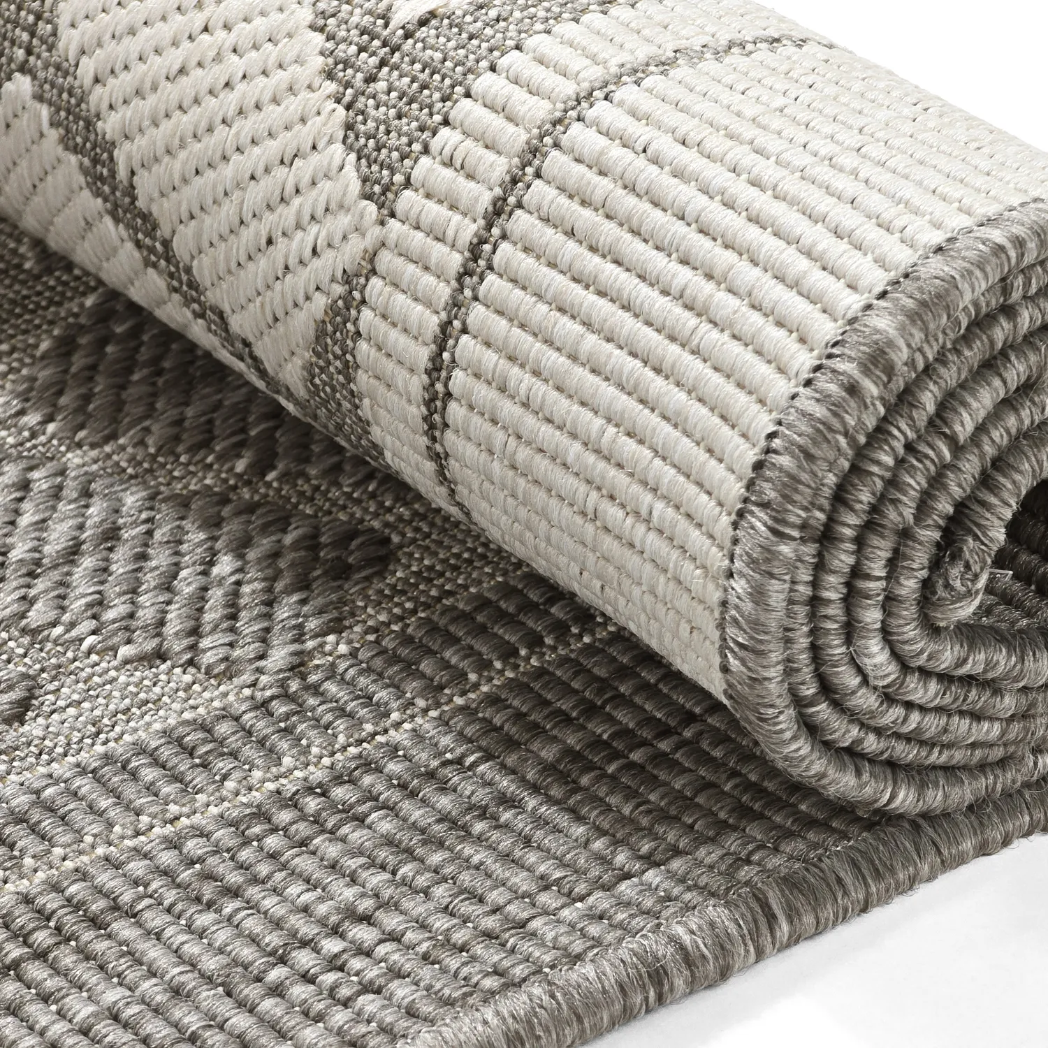 Alfombras de Interior/Exterior - Aria (gris)