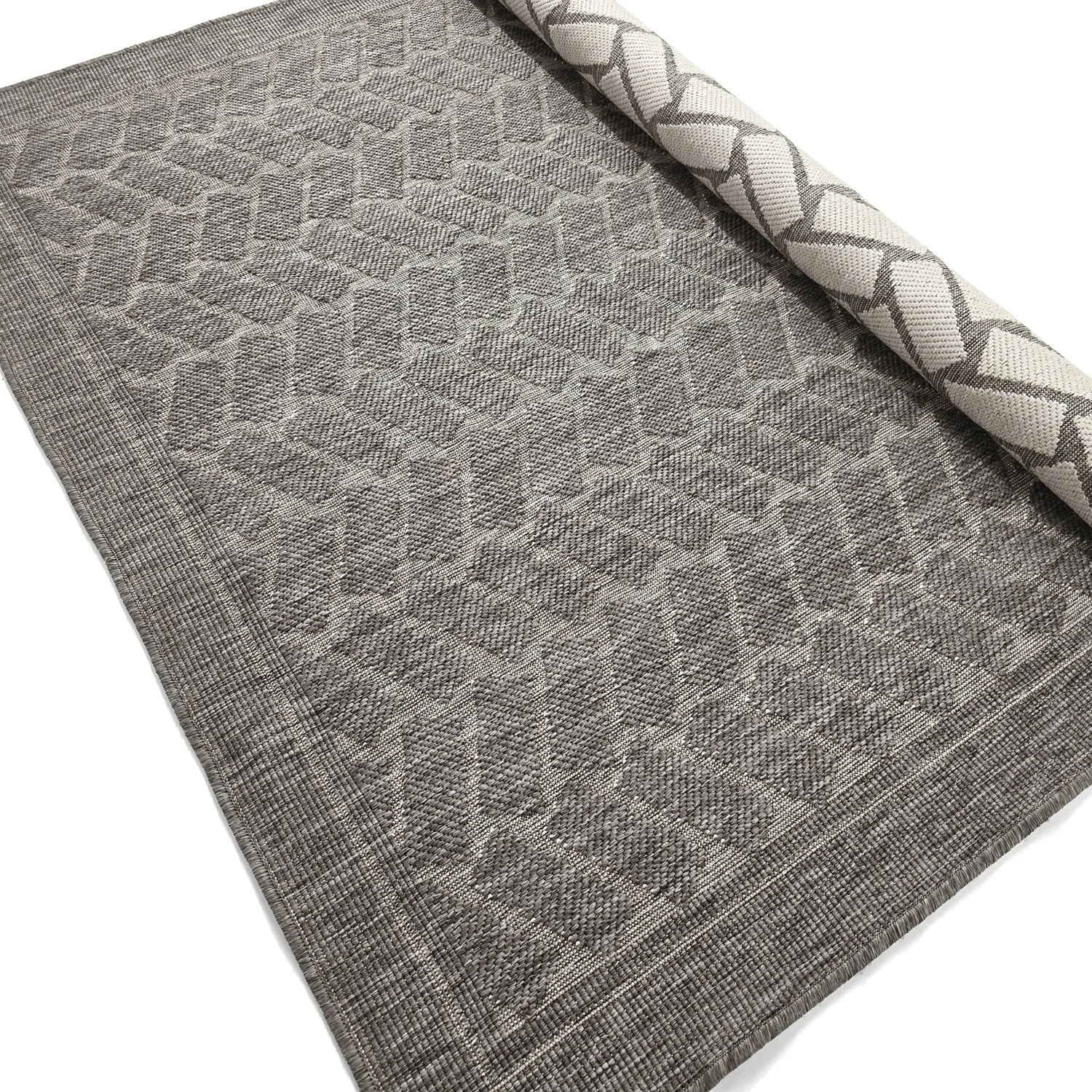 Alfombras de Interior/Exterior - Aria (gris)