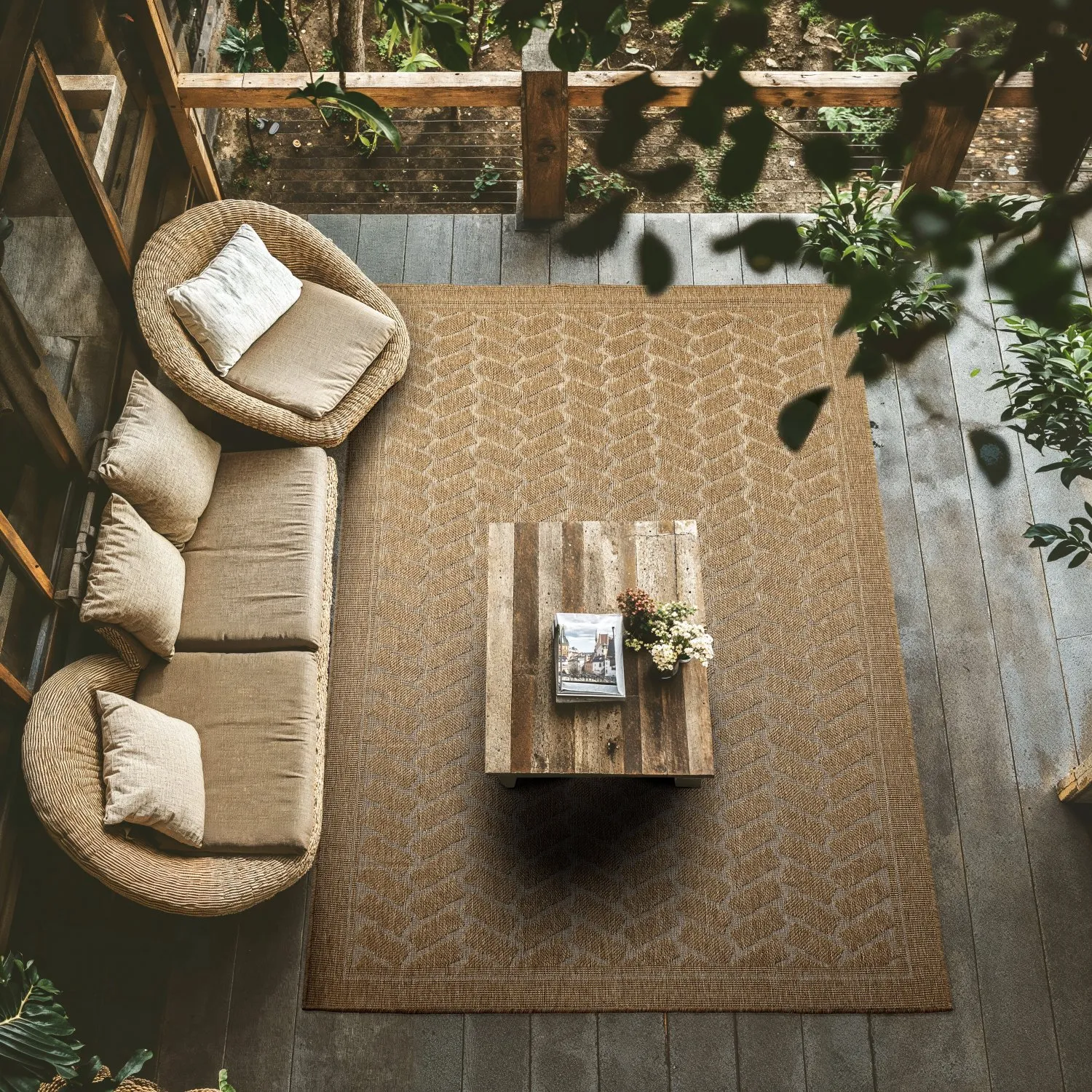 Alfombras de Interior/Exterior - Aria (yute)