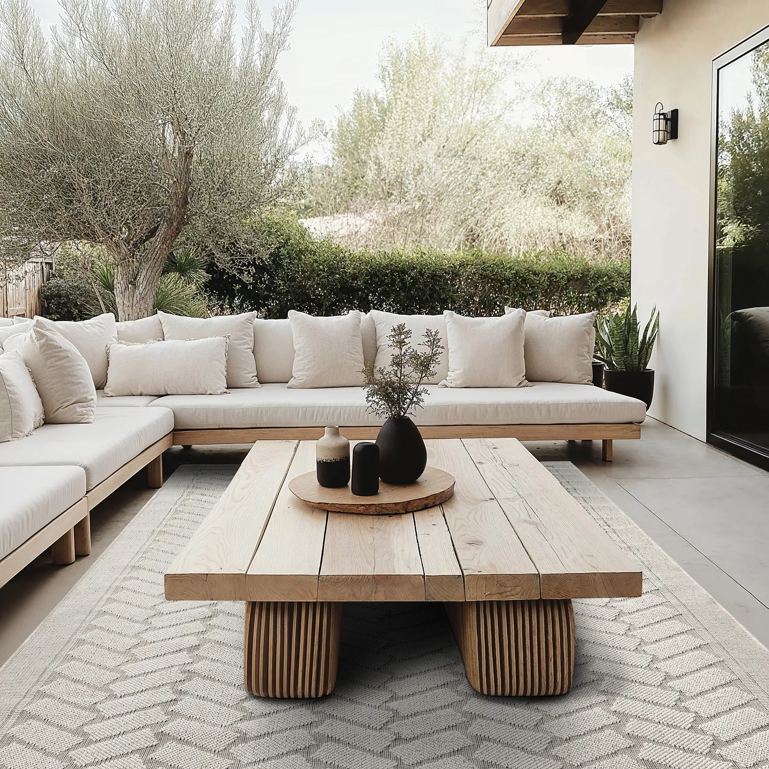 Alfombras de Interior/Exterior - Aria (blanquecino)
