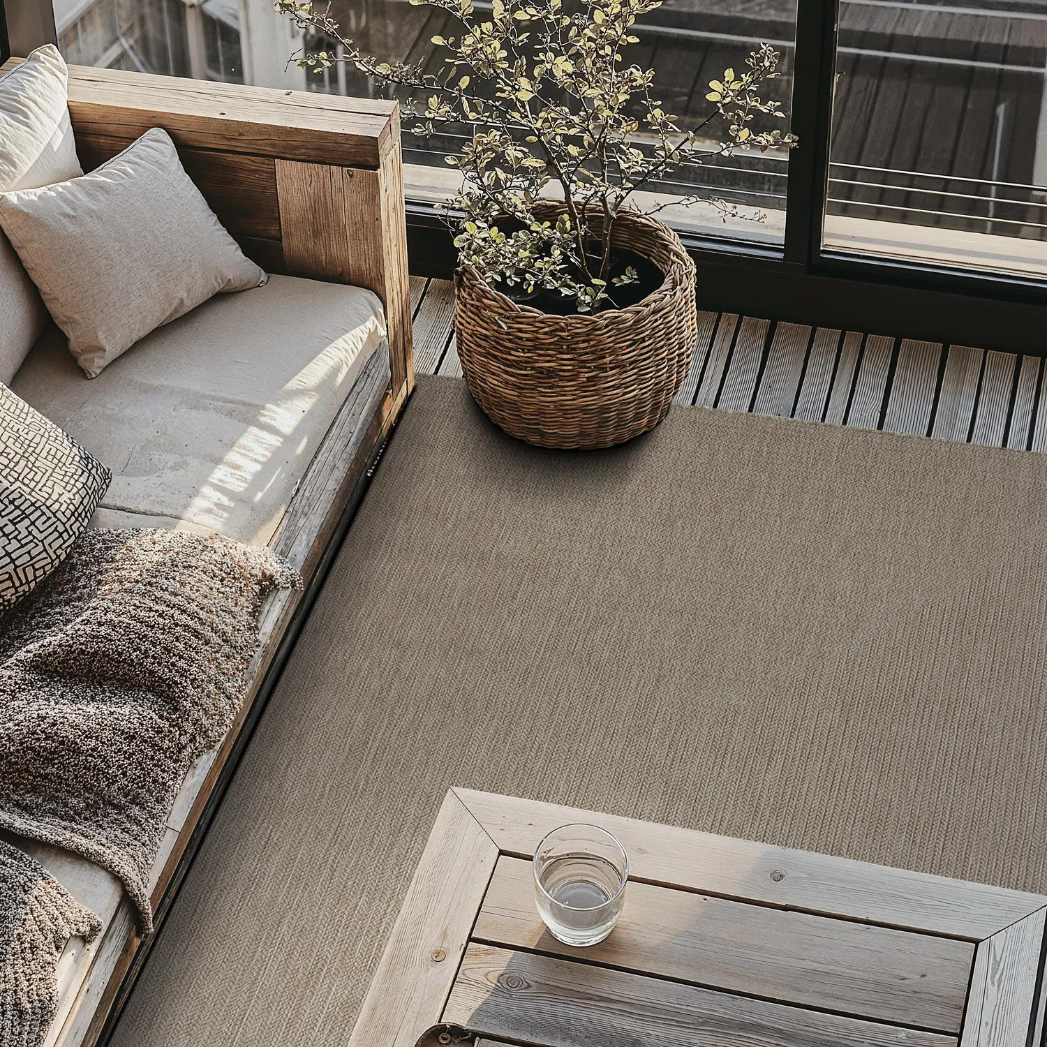 Alfombras de Interior/Exterior - Arlo (beige)