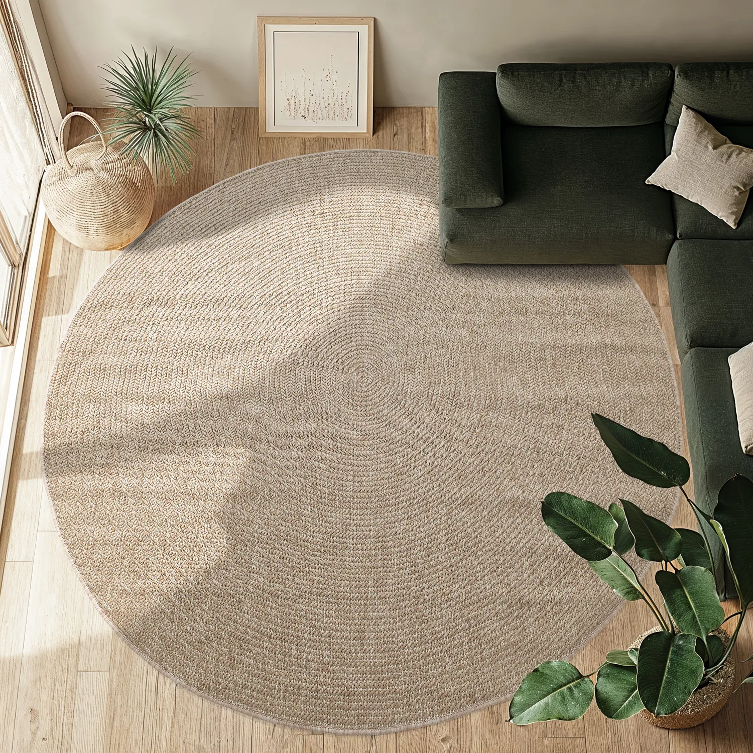 Alfombras redondeadas - Indoor/Outdoor Arlo (beige)