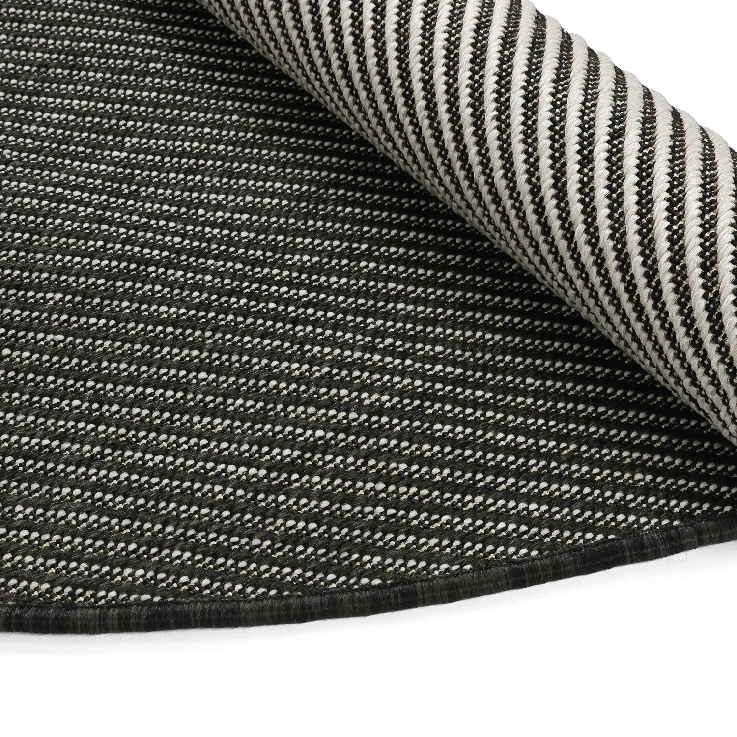 Alfombras redondeadas - Indoor/Outdoor Bennett (negro)