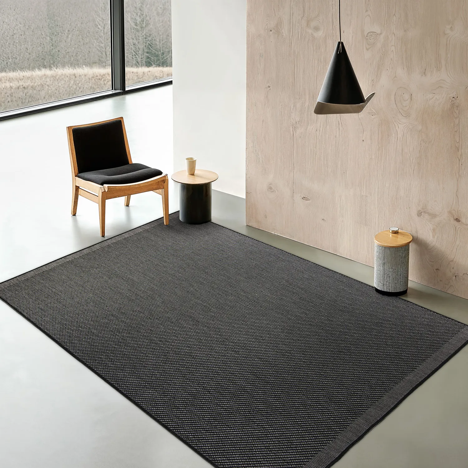 Alfombras de Interior/Exterior - Bennett (negro)