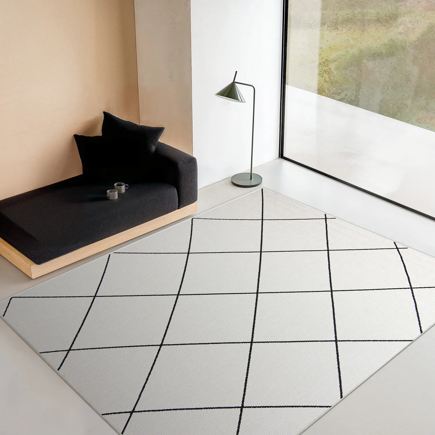Alfombras de Interior/Exterior - Bodhi (negro)