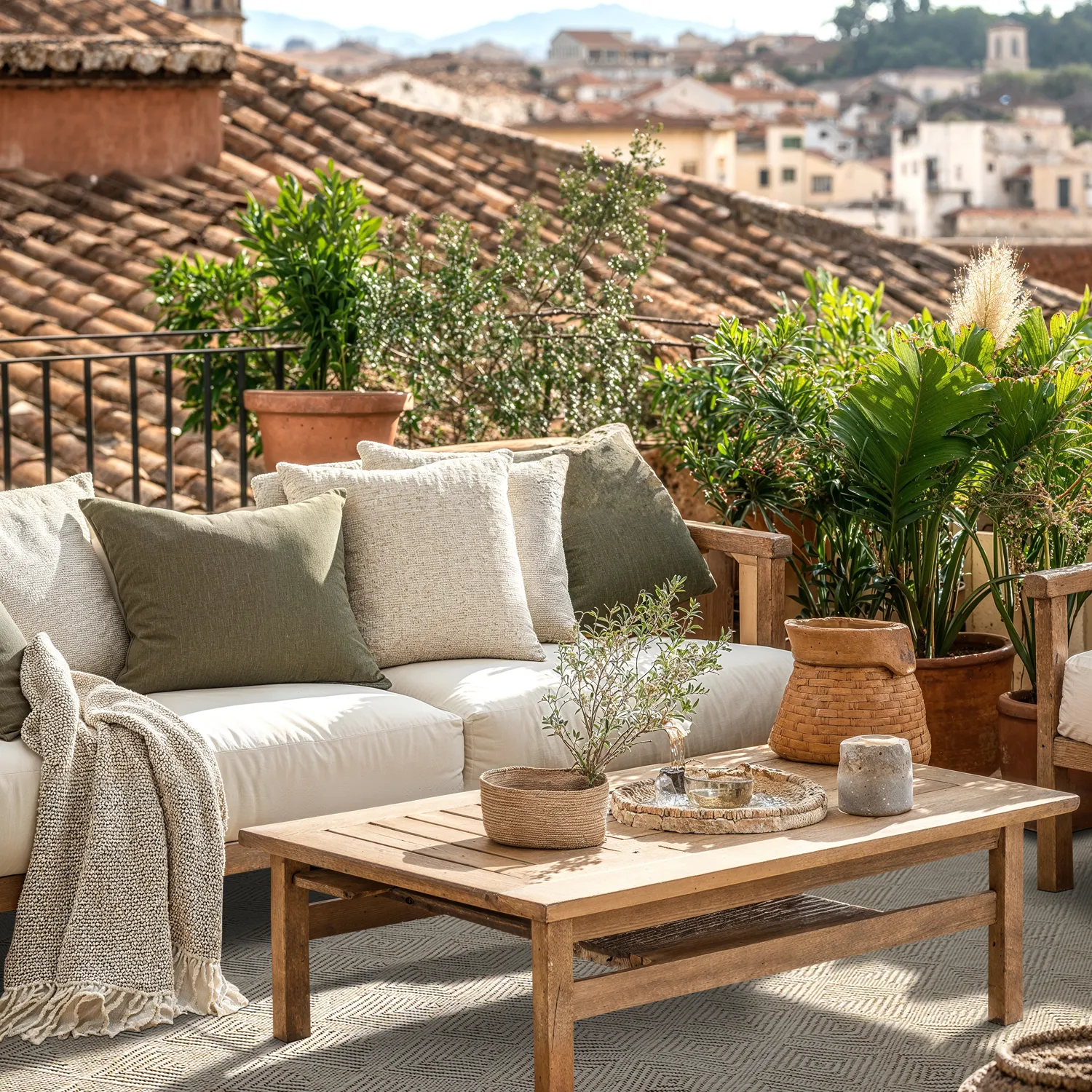 Alfombras de Interior/Exterior - Caldwell (beige)