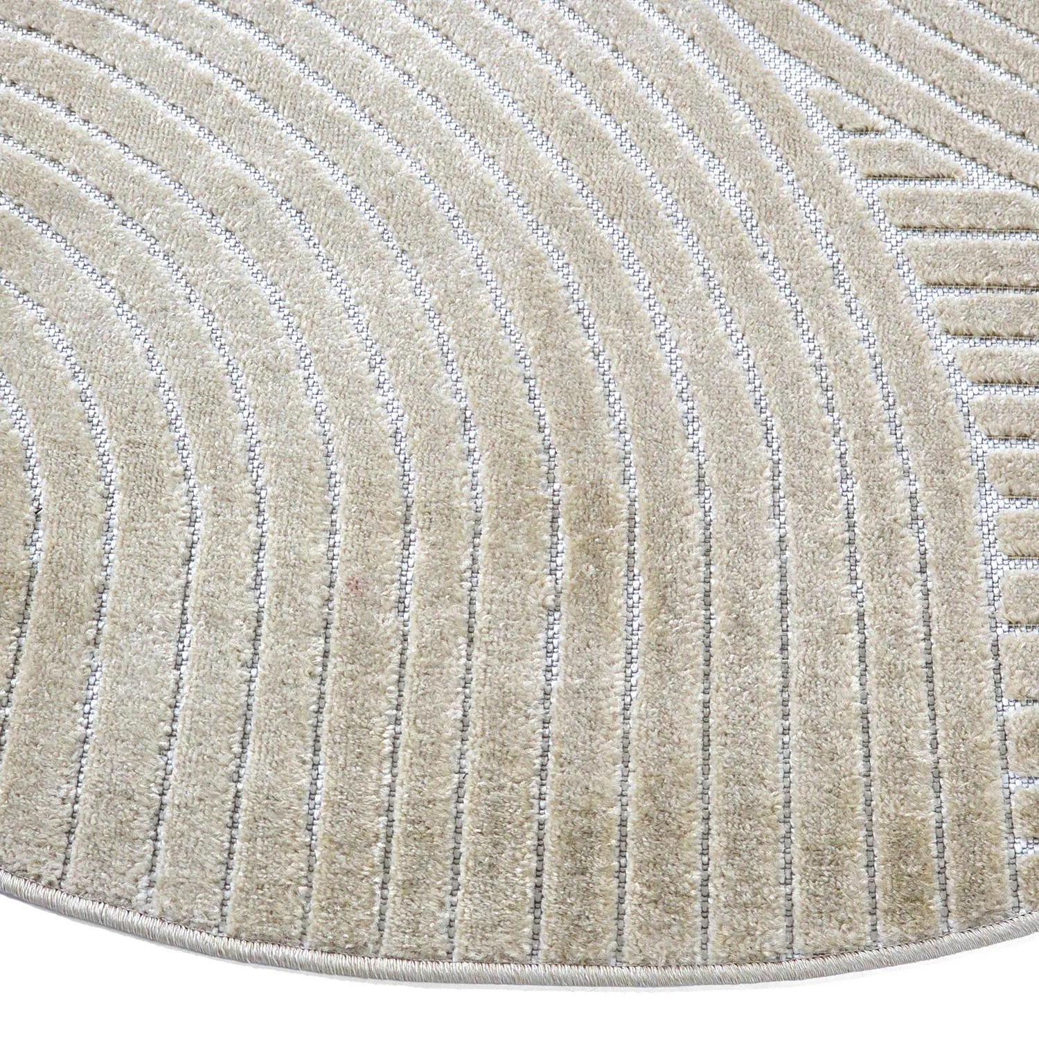 Alfombras redondeadas - Indoor/Outdoor Devon (beige)