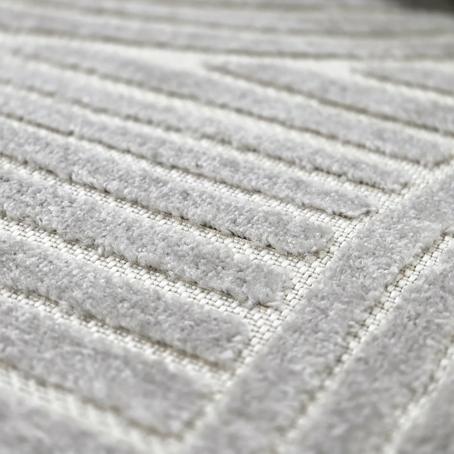 Alfombras redondeadas - Indoor/Outdoor Devon (gris)