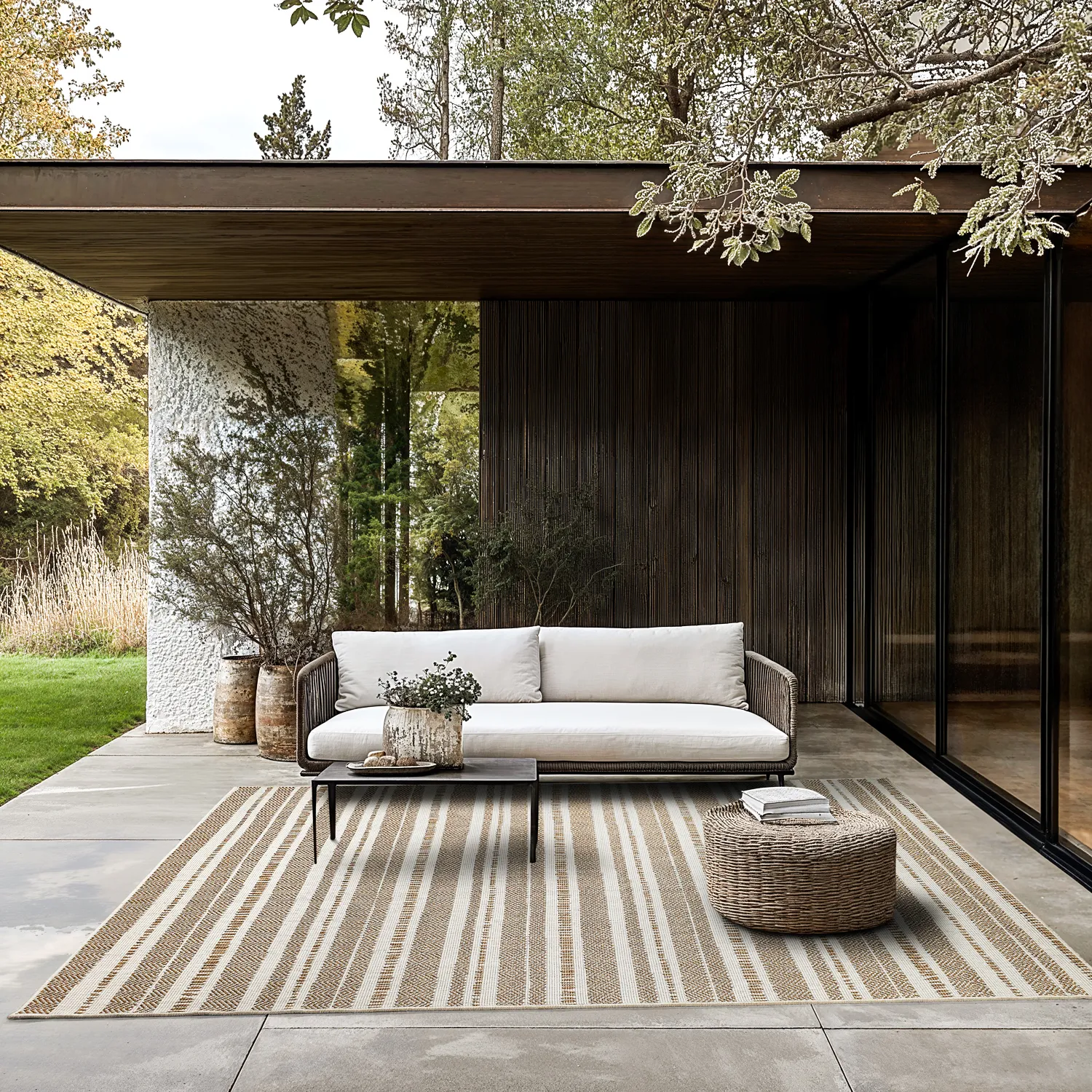 Alfombras de Interior/Exterior - Ethan (yute)