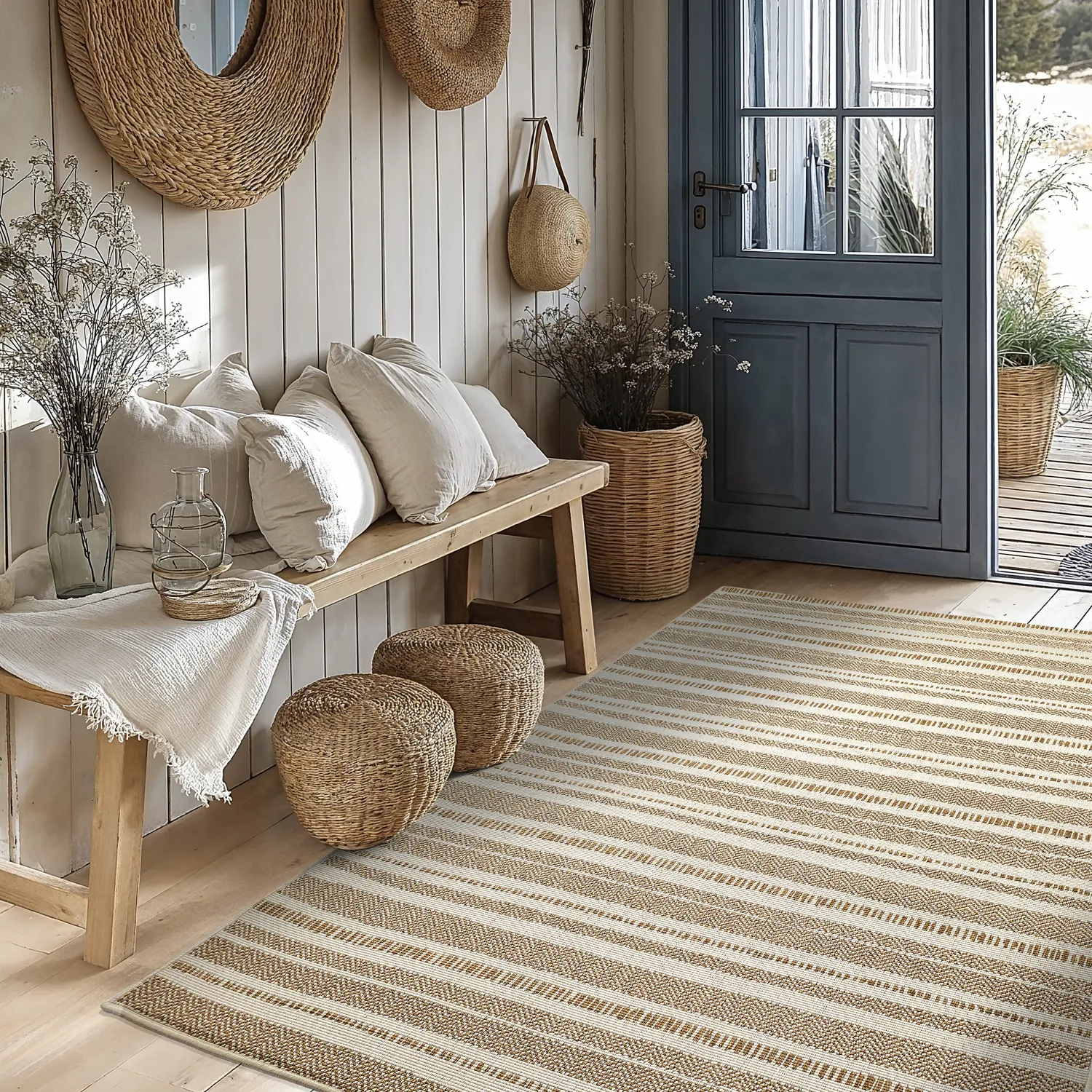 Alfombras de Interior/Exterior - Ethan (yute)