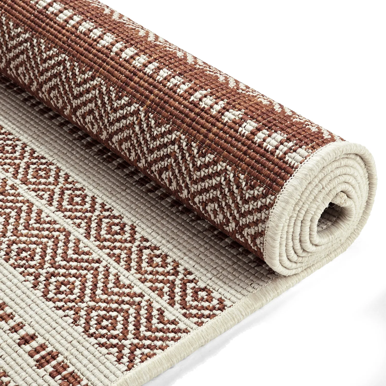 Alfombras de Interior/Exterior - Ethan (naranja)