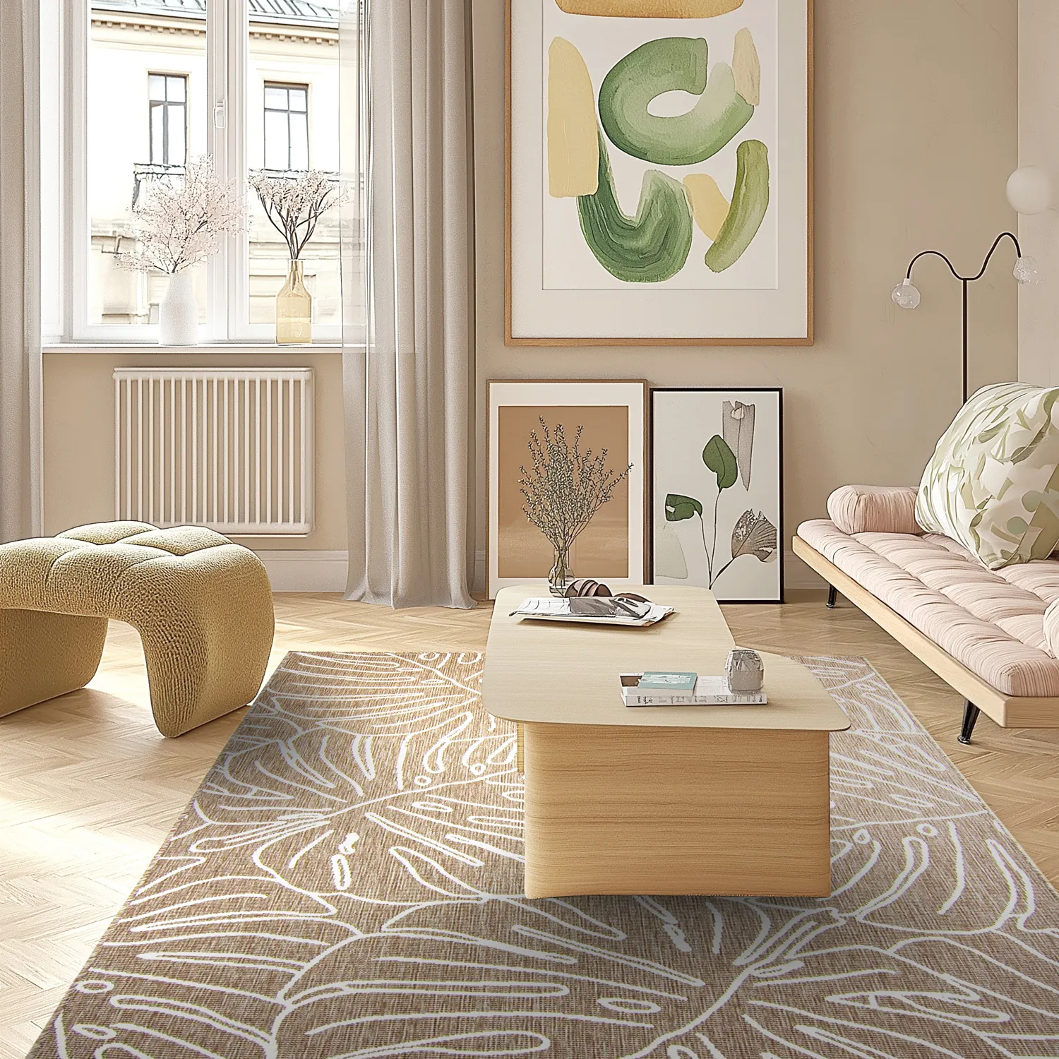 Alfombras de Interior/Exterior - Francis (beige)