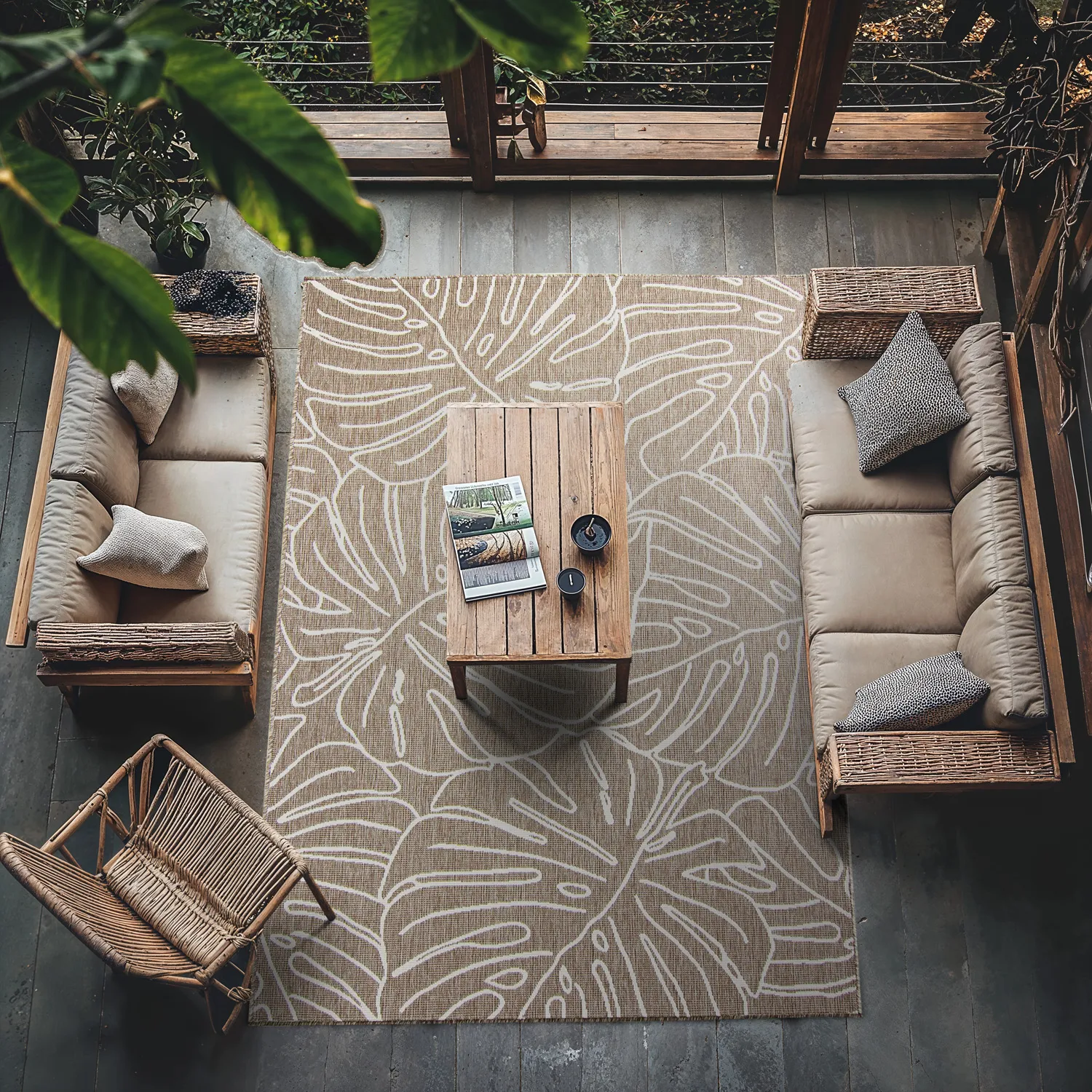 Alfombras de Interior/Exterior - Francis (beige)