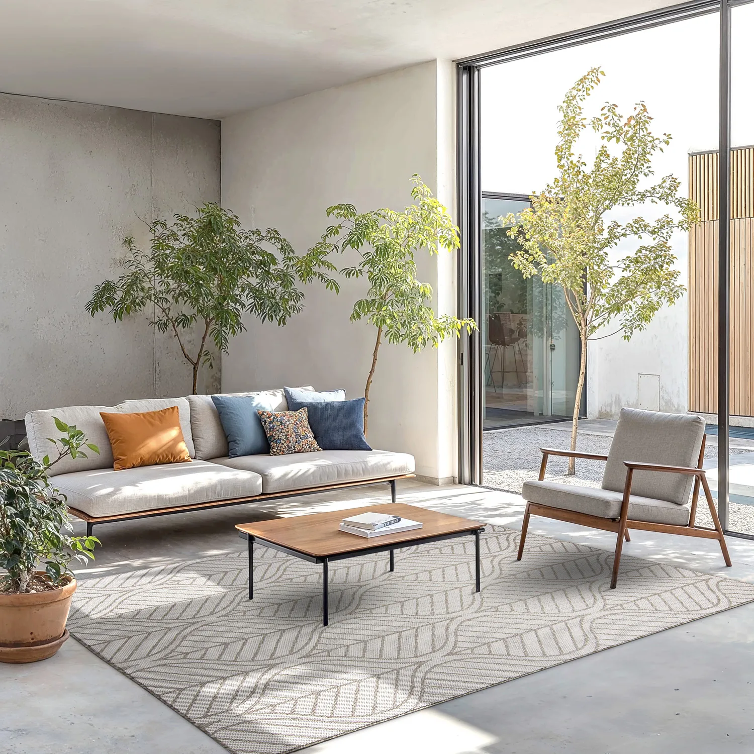 Alfombras de Interior/Exterior - Harvey (beige)