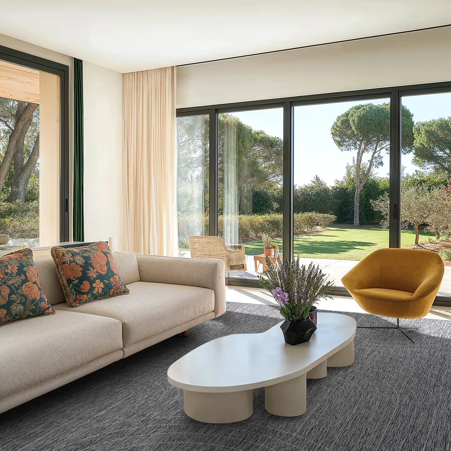 Alfombras de Interior/Exterior - Hayden (gris)