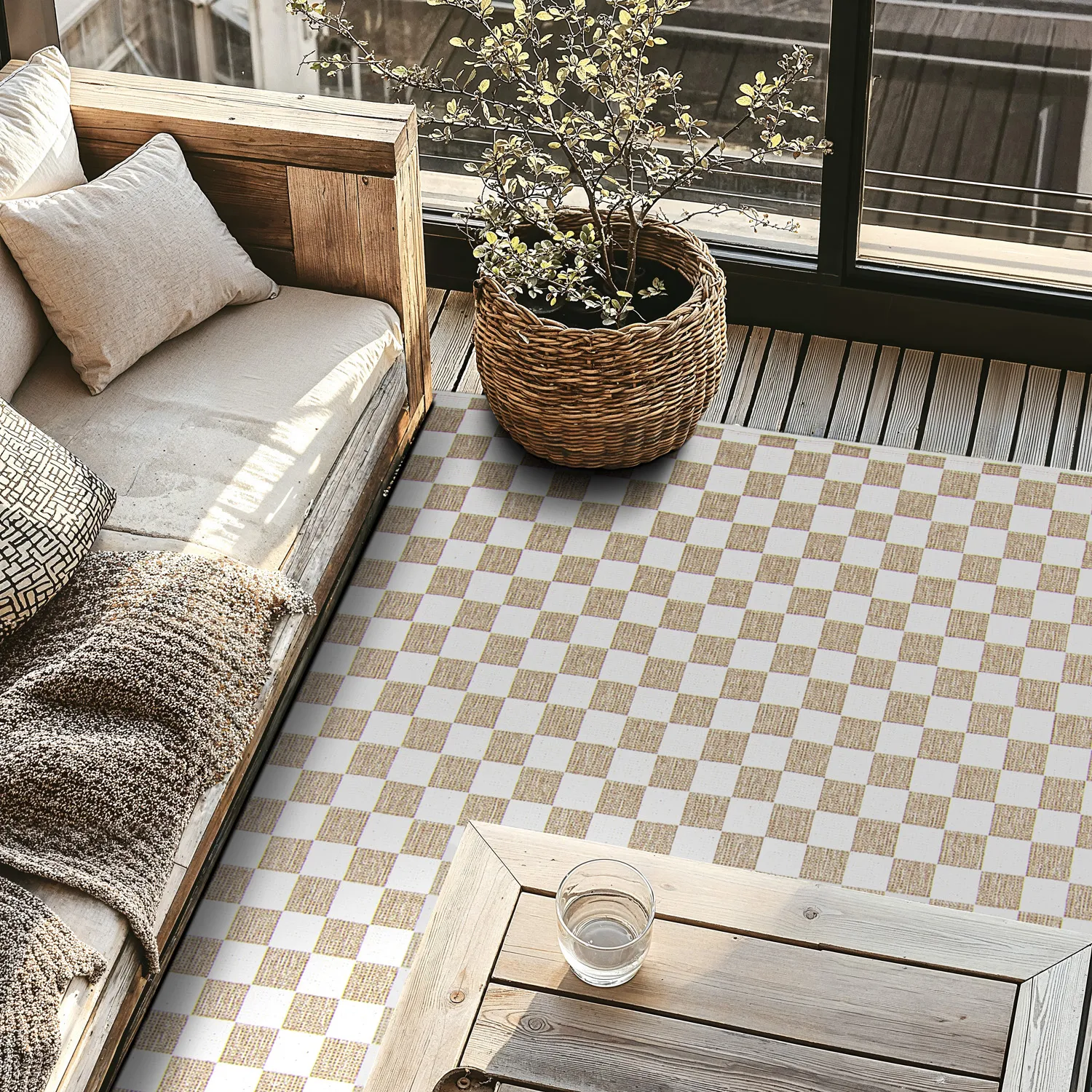 Alfombras de Interior/Exterior - Lucida (beige)