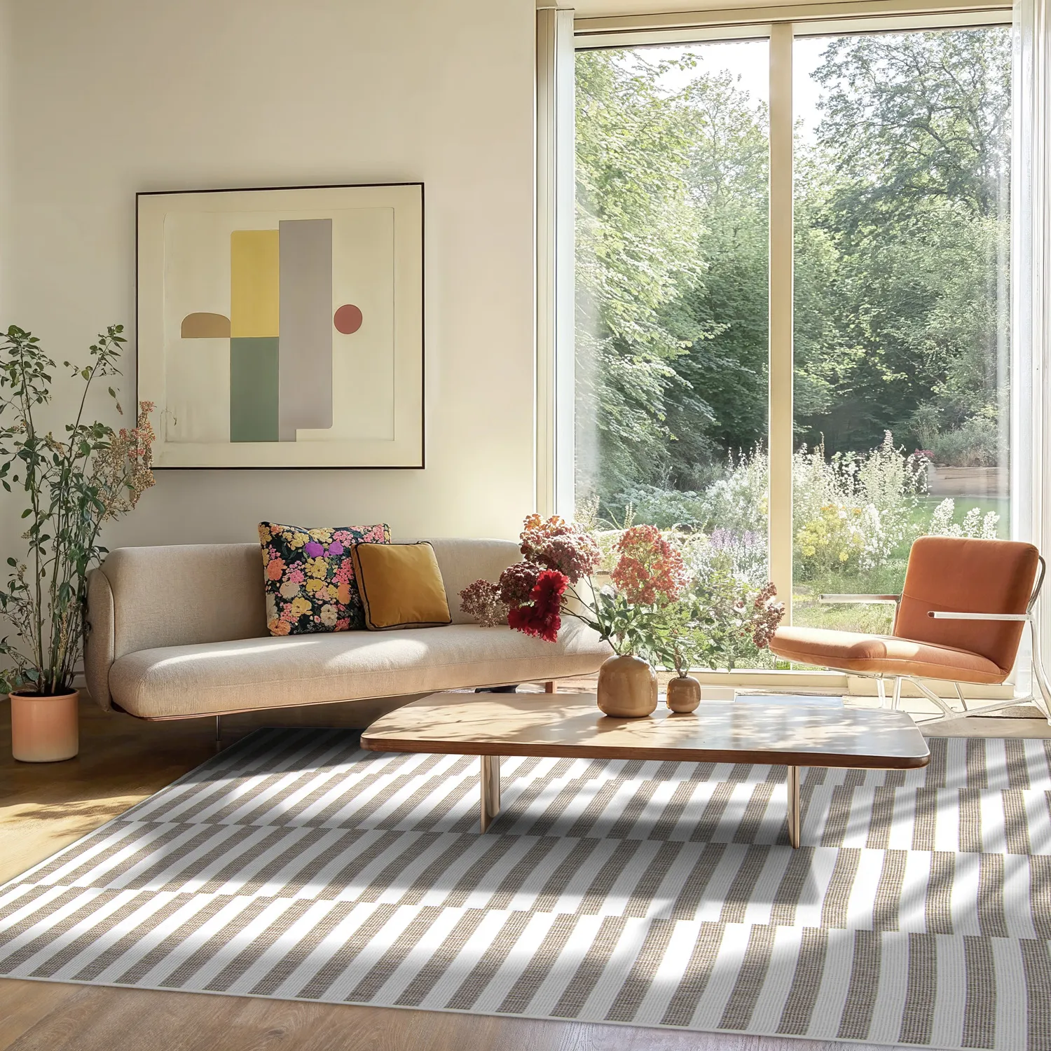 Alfombras de Interior/Exterior - Otto (beige)