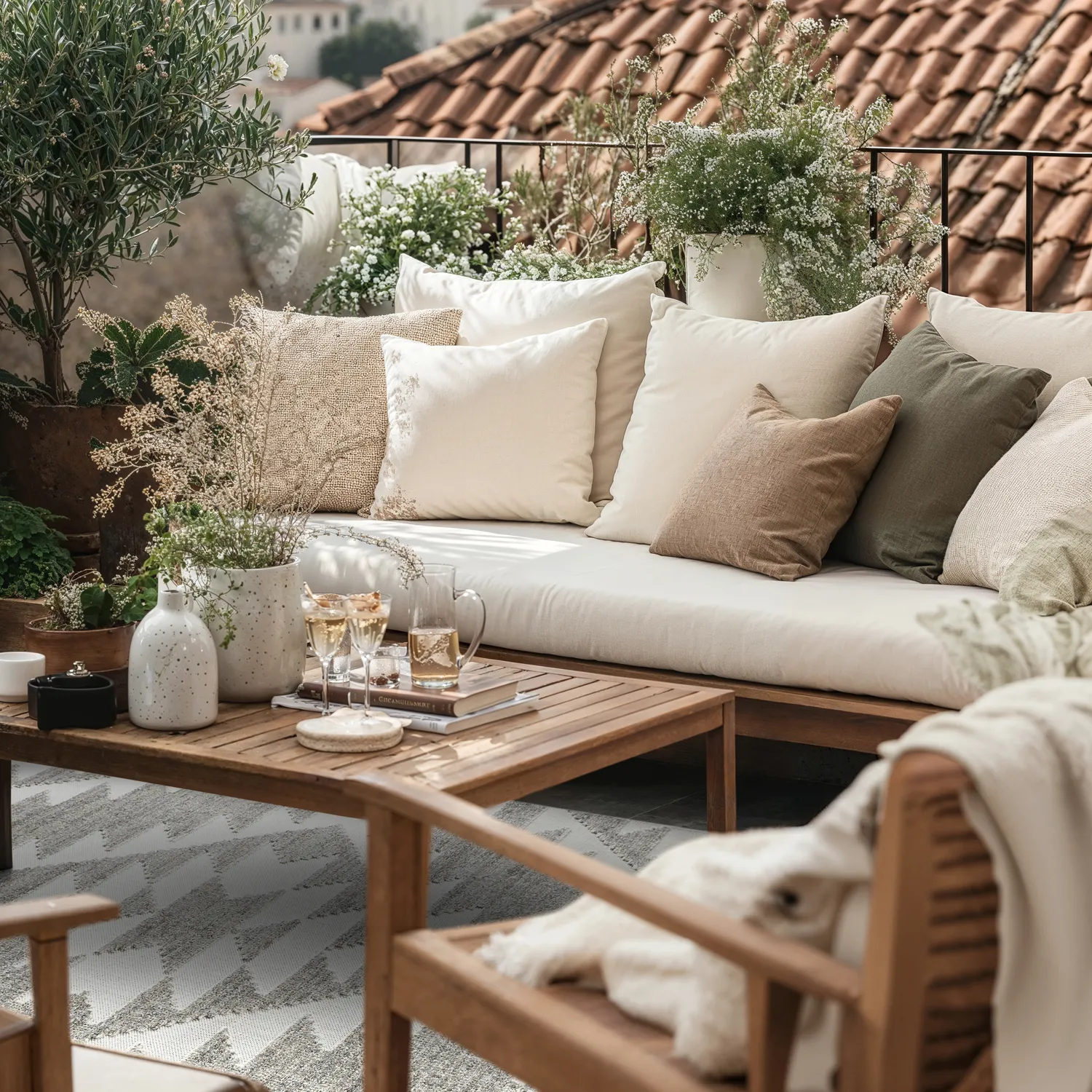 Shaggy Indoor/Outdoor - Patton (gris)