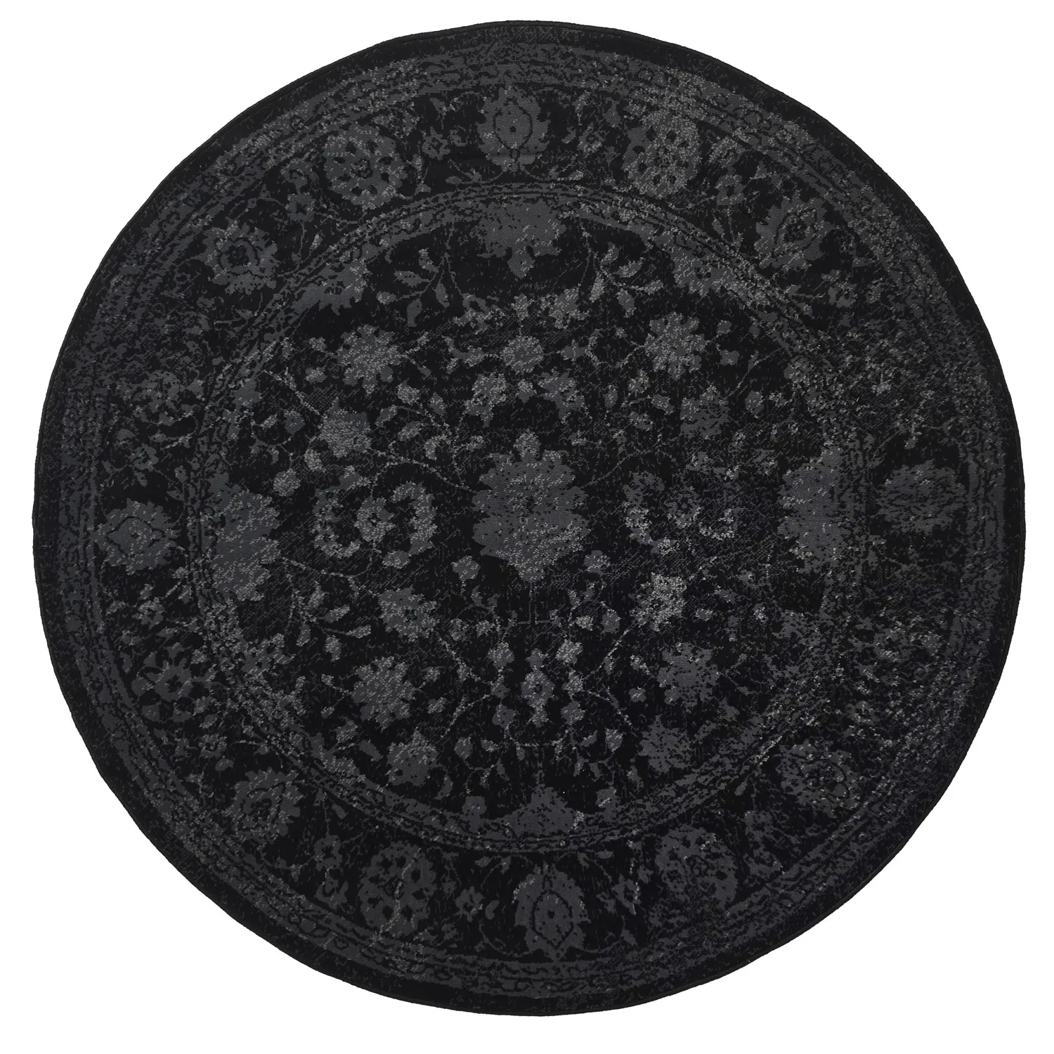 Alfombras redondeadas - Peking Majestic (negro)