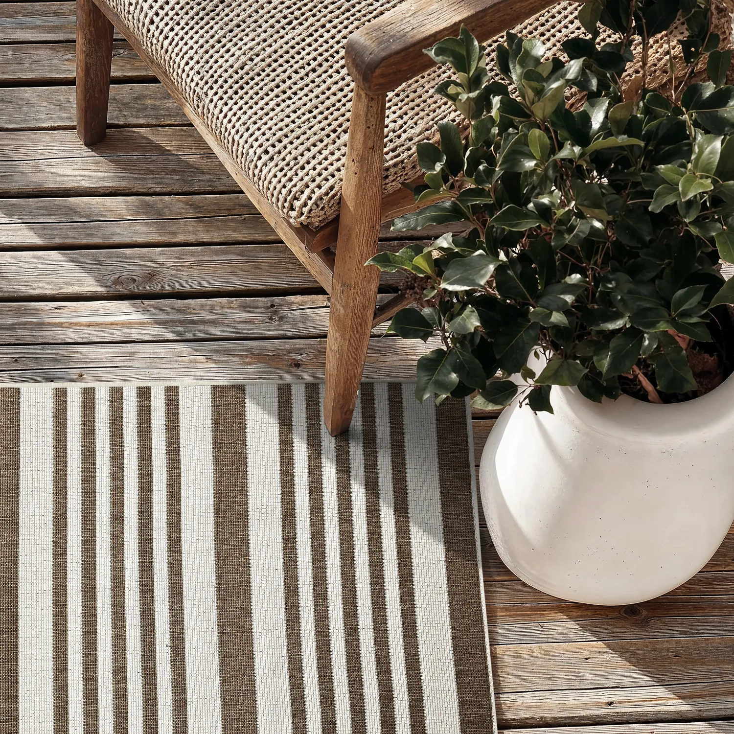 Alfombras de Interior/Exterior - Riley (beige)