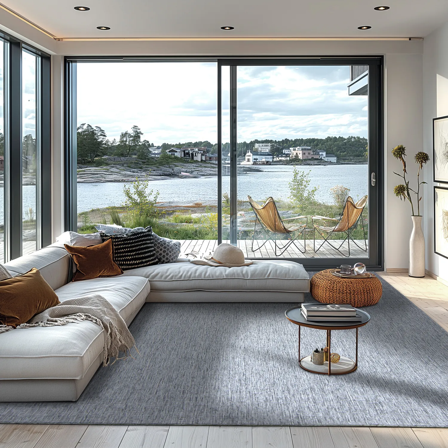 Alfombras de Interior/Exterior - Monsanto (gris)
