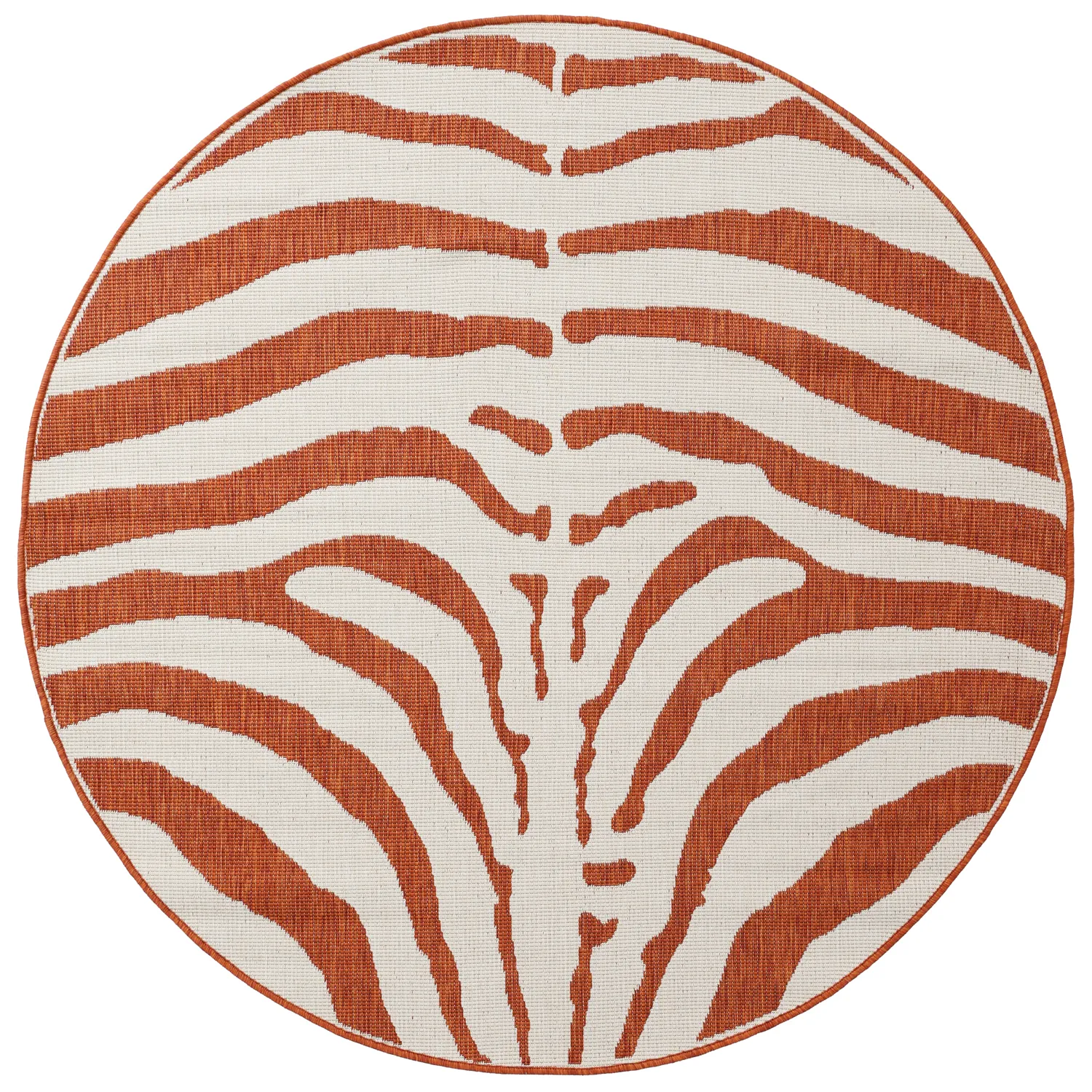 Alfombras redondeadas - Indoor/Outdoor Winona (naranja)