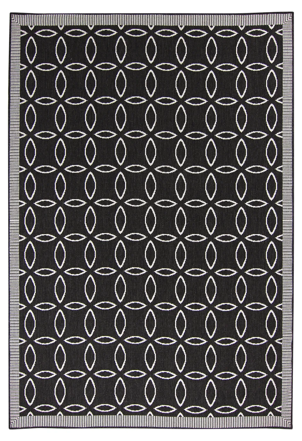 Alfombras de Interior/Exterior - Dewey (negro)