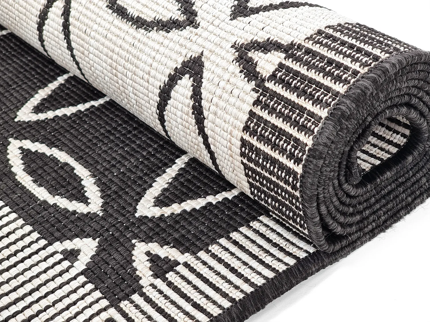 Alfombras de Interior/Exterior - Dewey (negro)