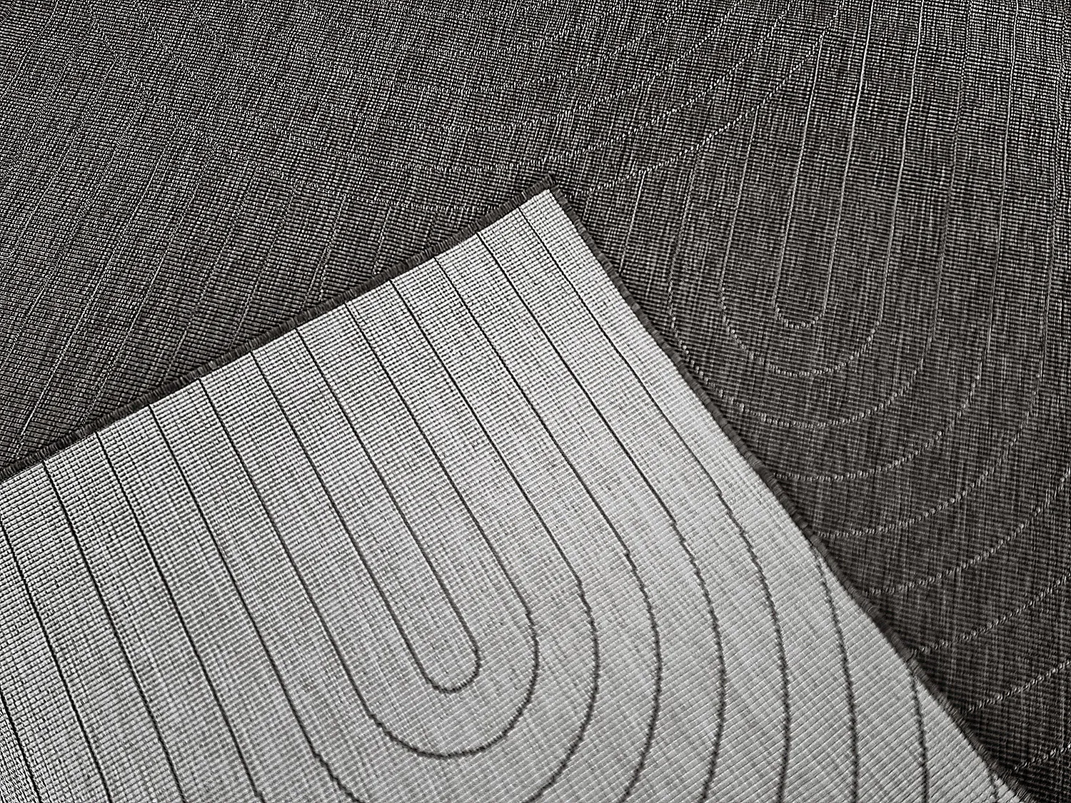 Alfombras de Interior/Exterior - Hayden (negro)