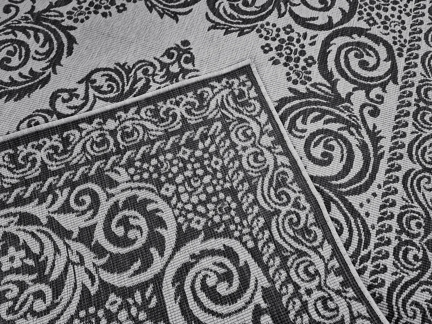 Alfombras de Interior/Exterior - Sylvaine (negro)