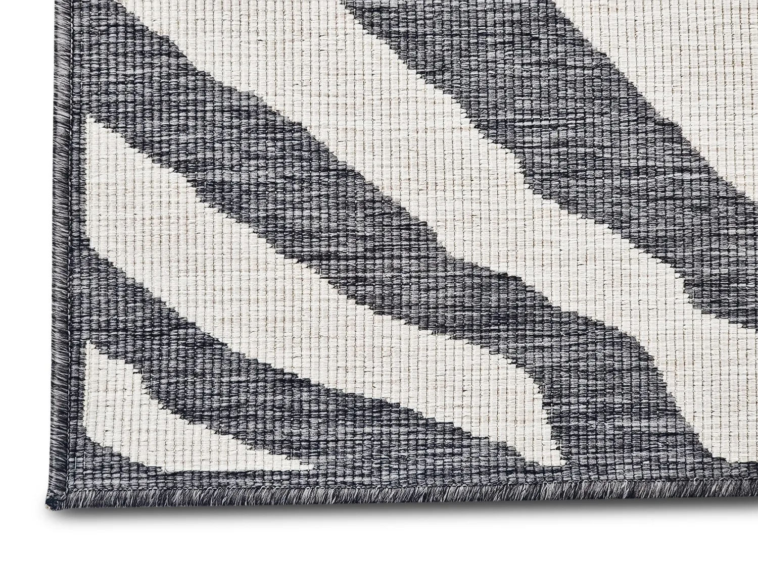 Alfombras de Interior/Exterior - Winona (negro)