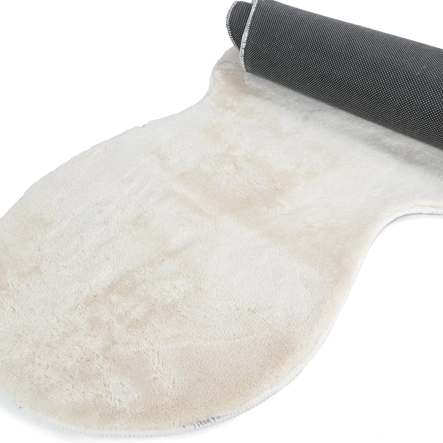 Alfombra Pasillera Ondulada - Aranga Super Soft Fur (beige)
